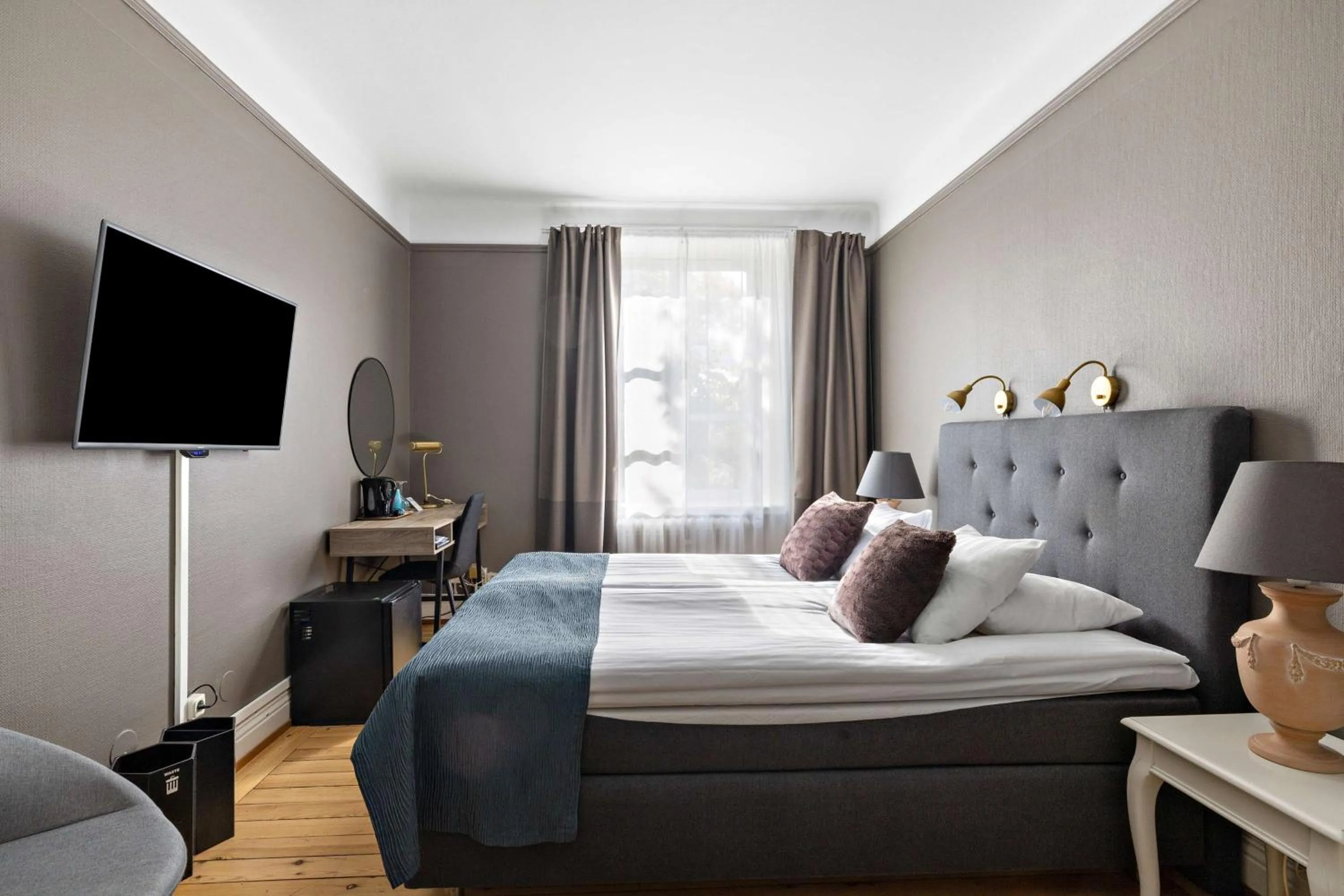 Bedroom, Bed in Best Western Motala Stadshotell