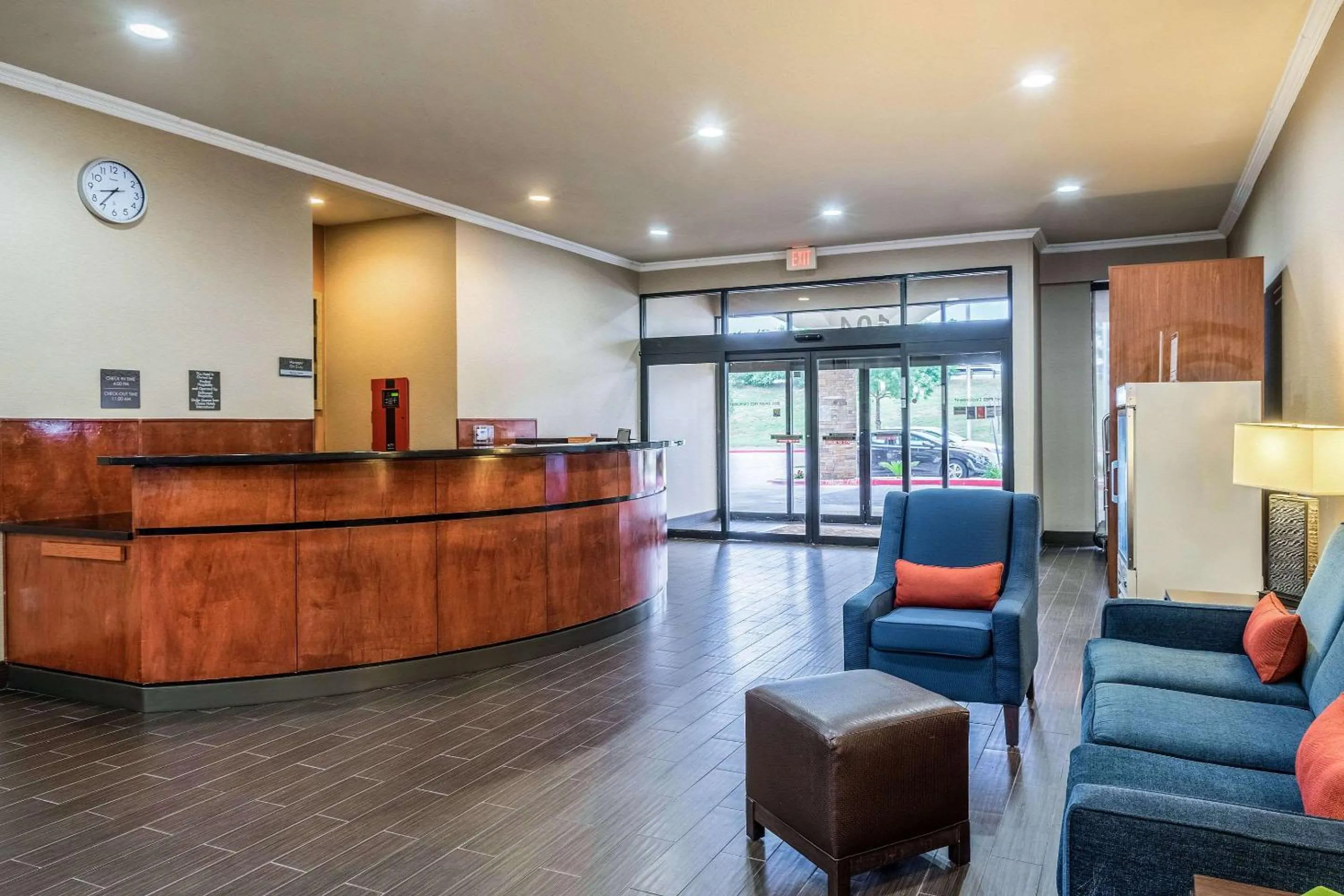 Lobby or reception in Comfort Suites Near Texas State University
