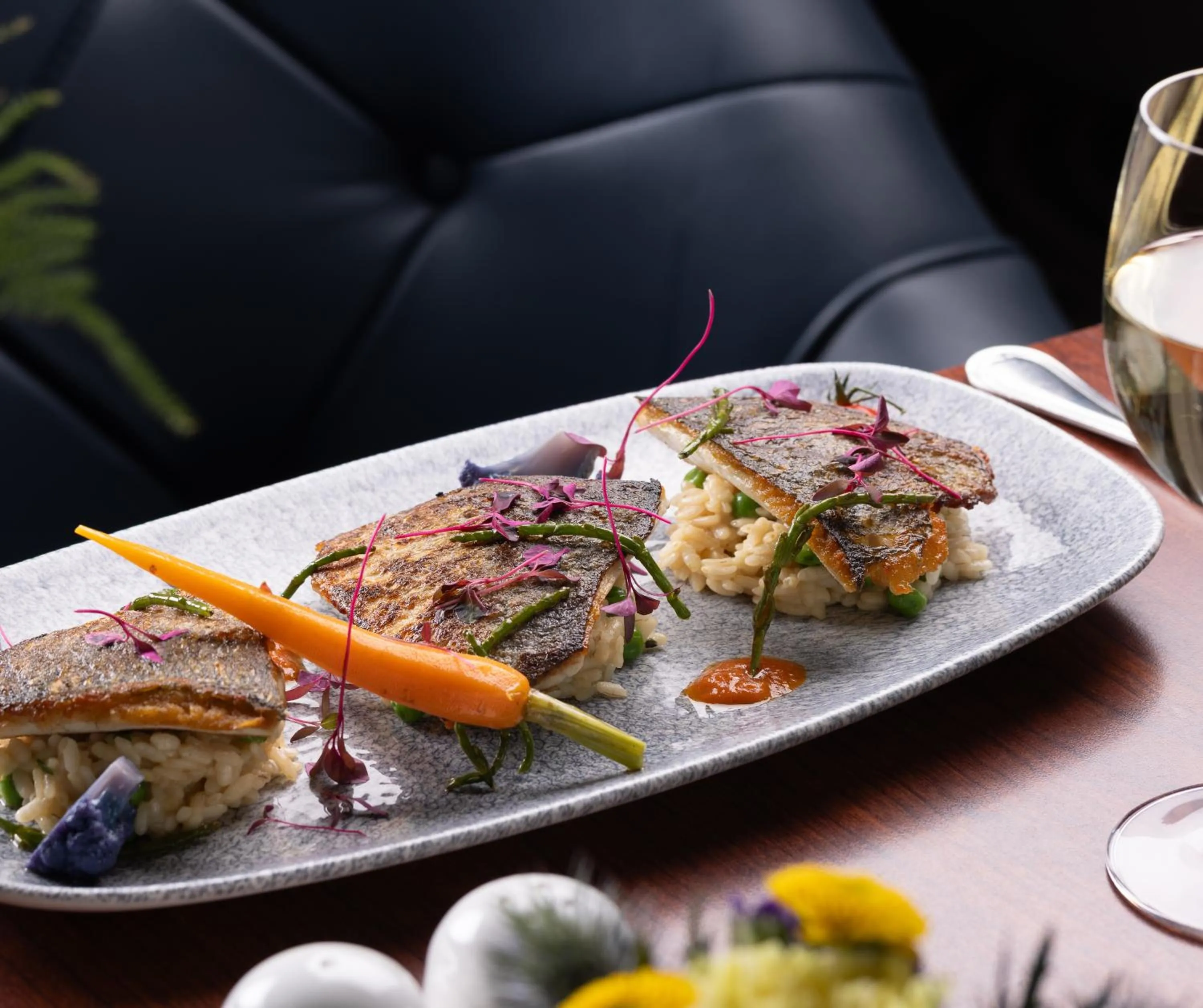 Dining area in Grand Hotel