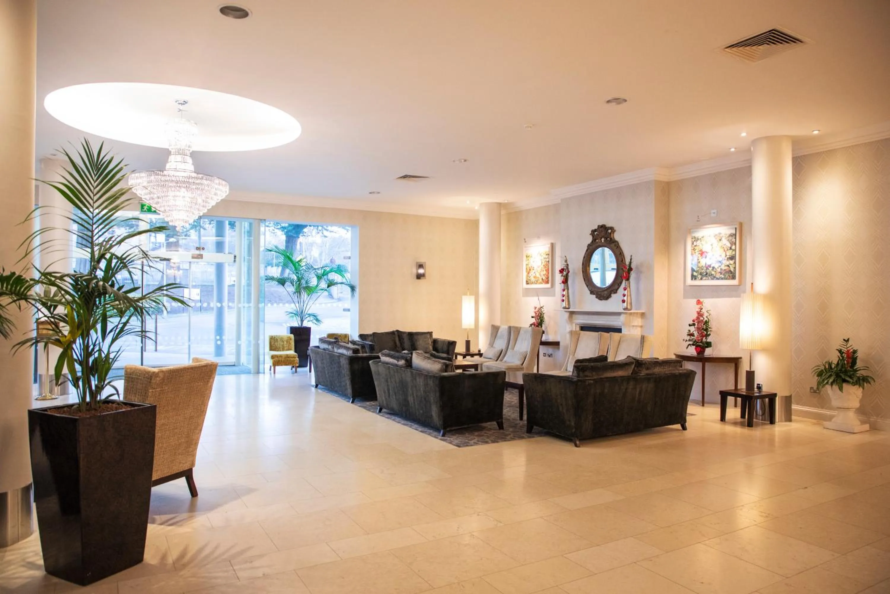 Lobby or reception in Grand Hotel