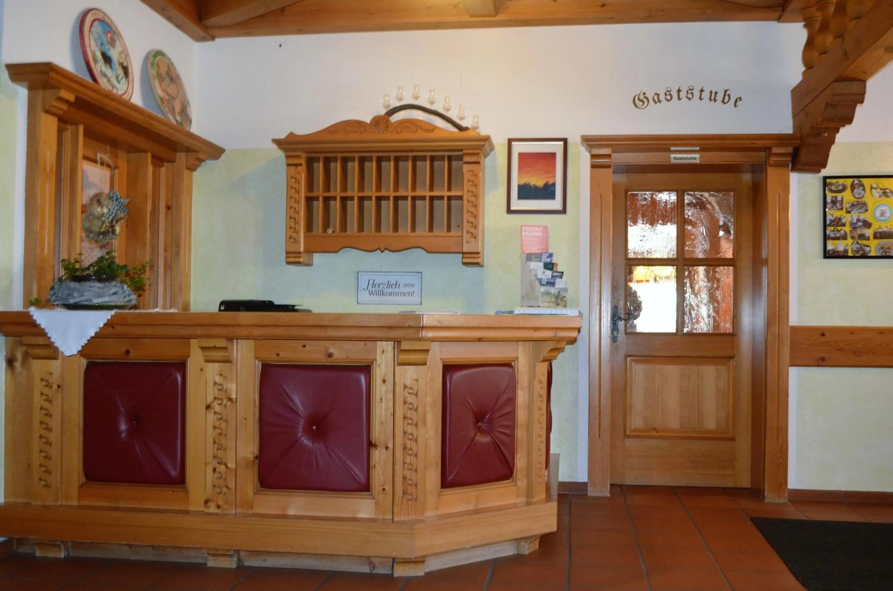 Lobby or reception in Gasthof Alte Tanne
