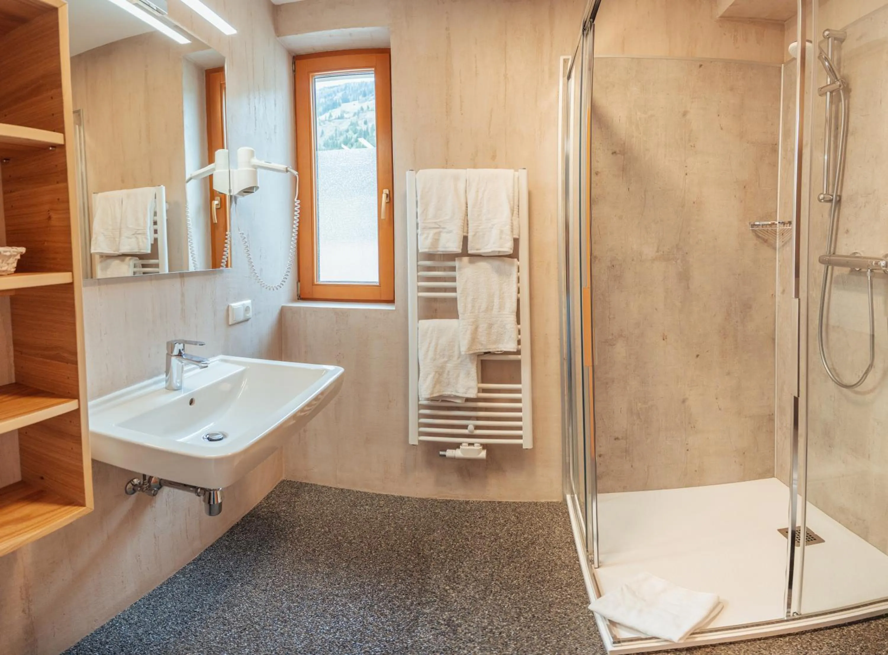 Bathroom in Hotel Gesser