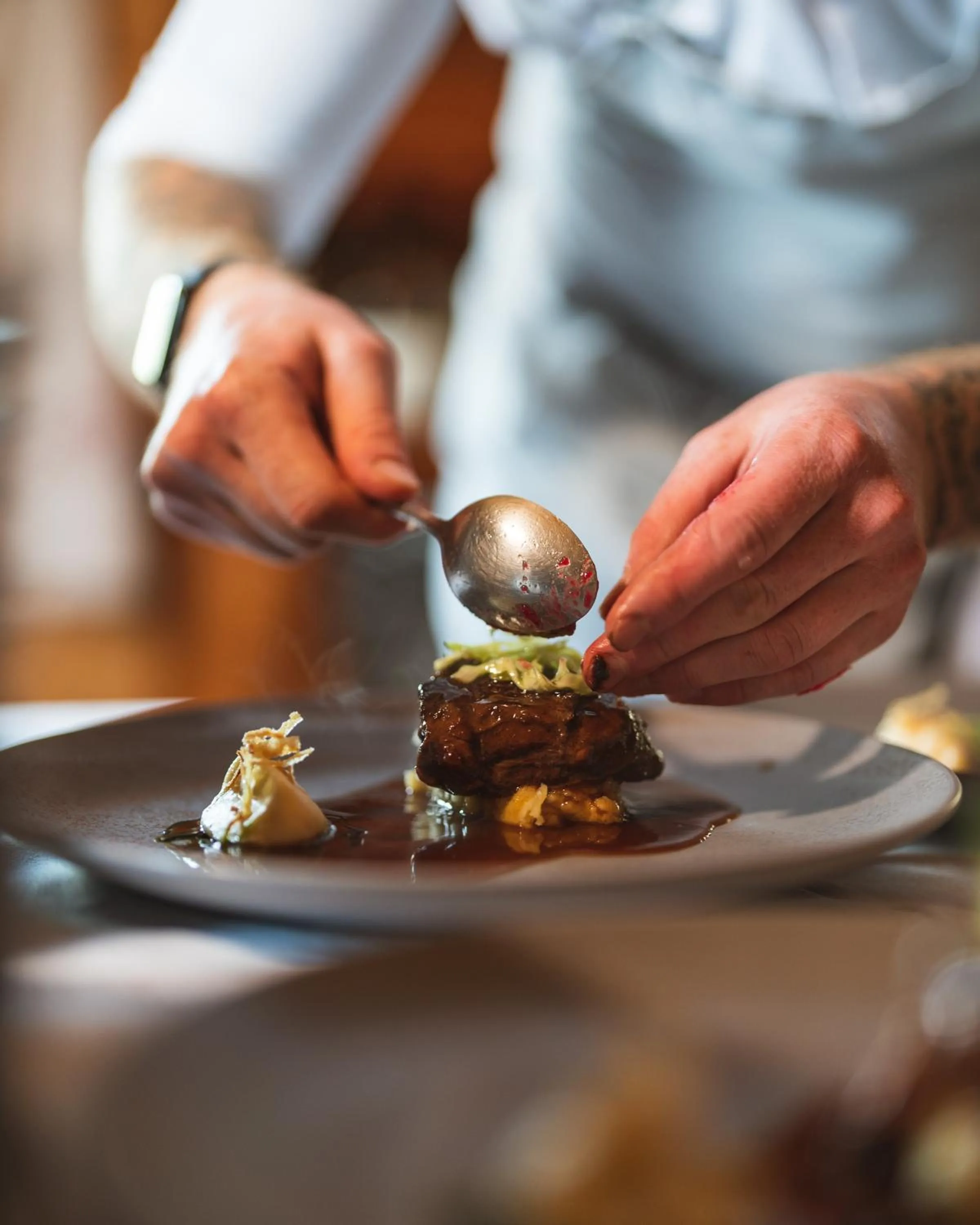 Food and drinks in Hotel Gesser