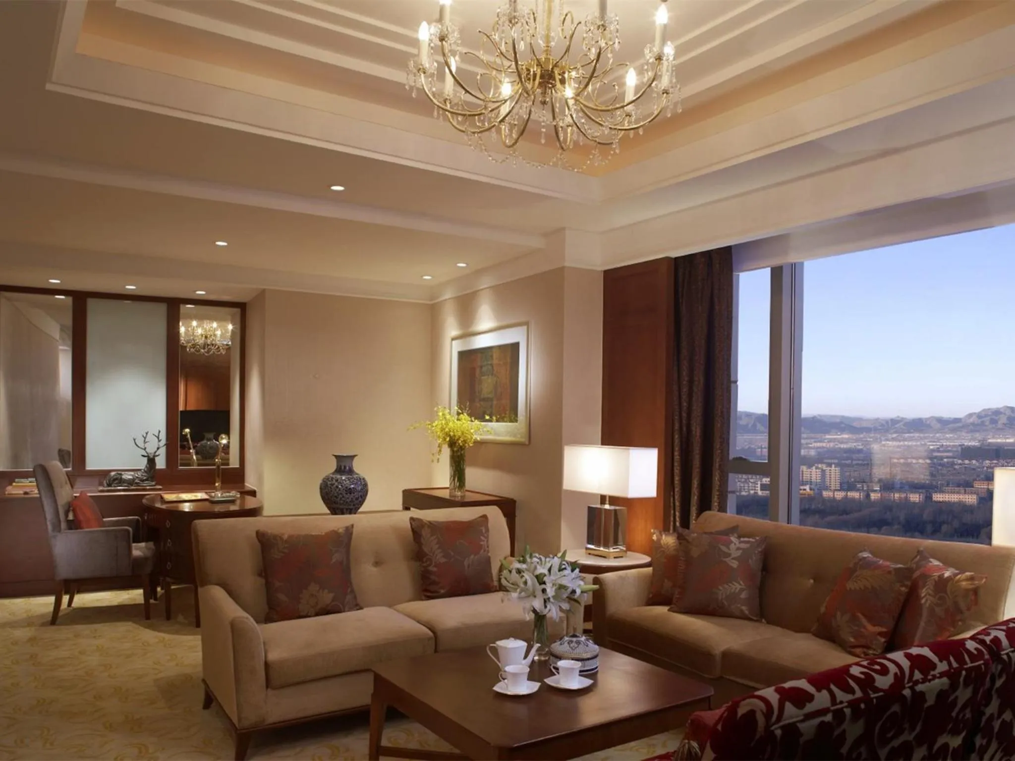 Living room in Shangri-La Baotou