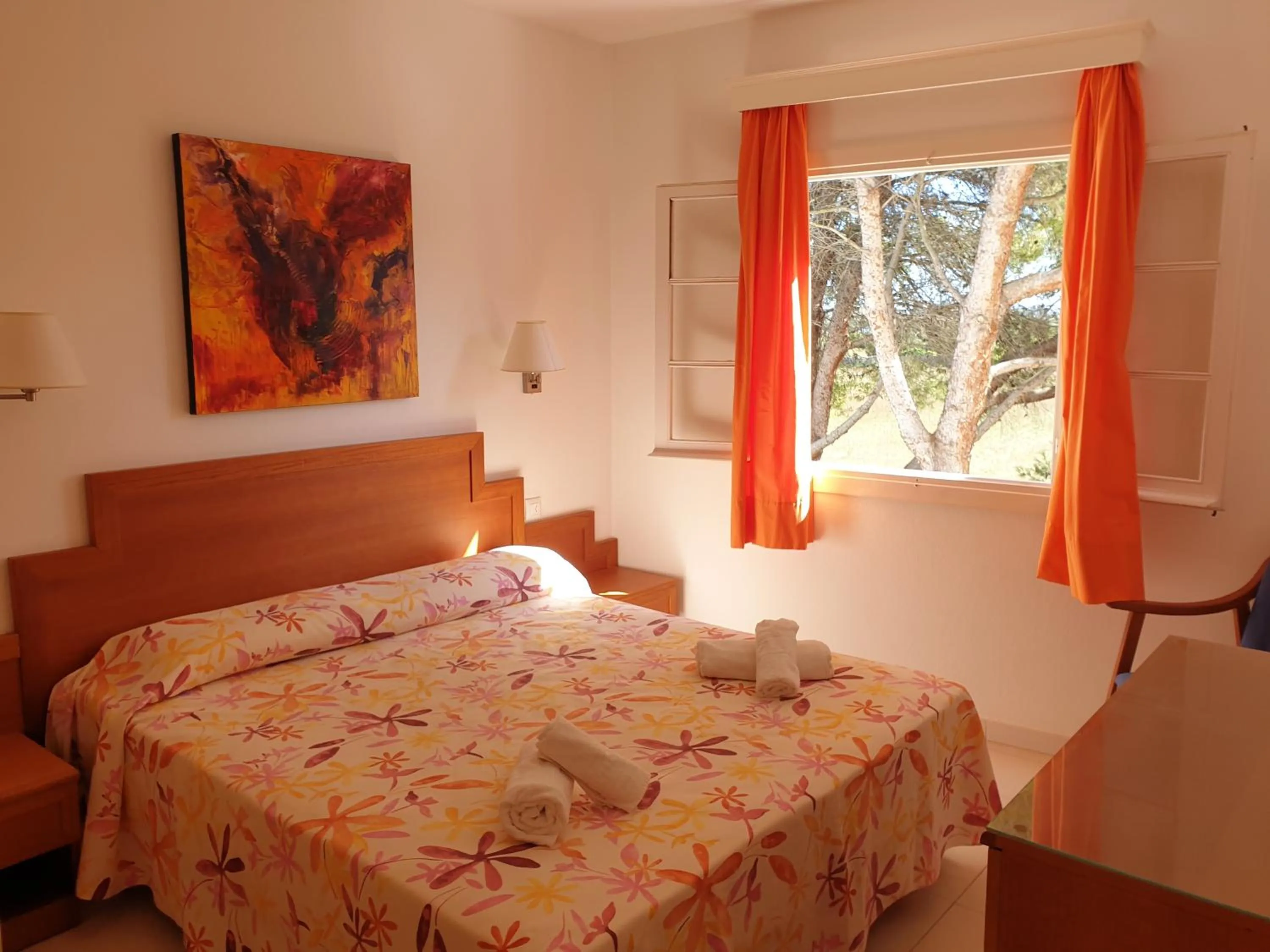 Bed in Apartamentos Piscis