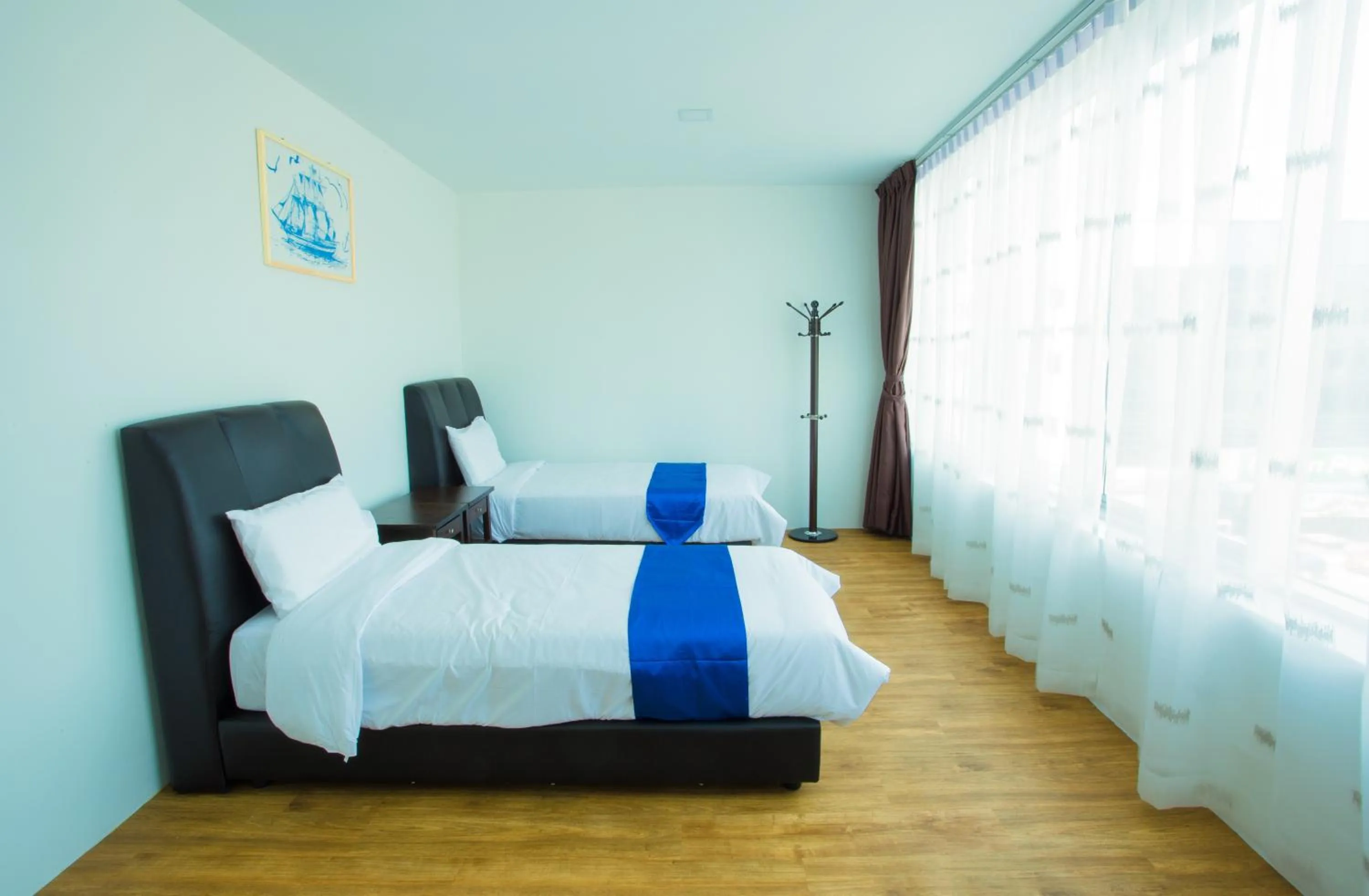 Bed in Hard Rock VIP Guest House