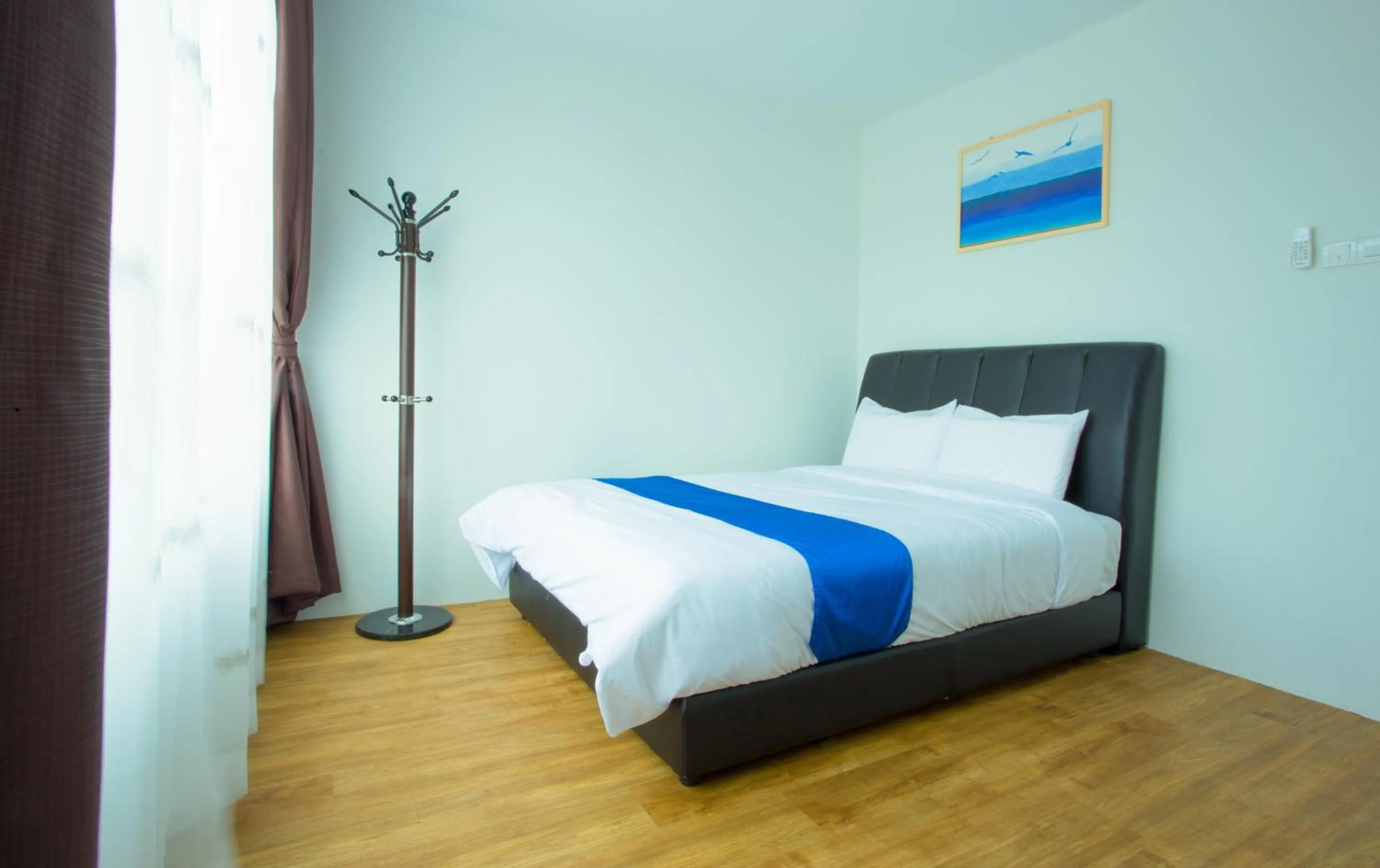 Bed in Hard Rock VIP Guest House