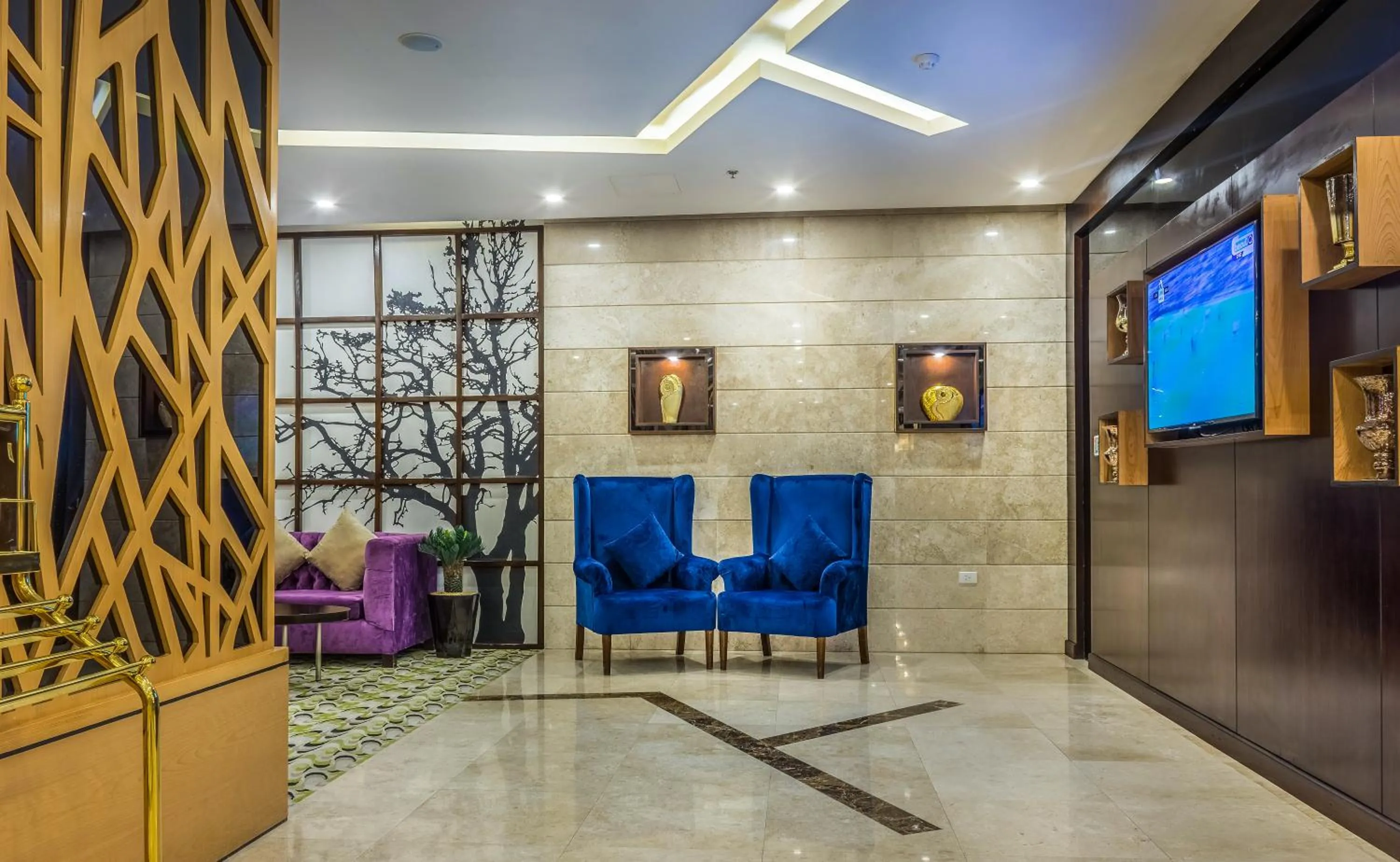 Lobby or reception in Almuhaidb Residence Al Jubail