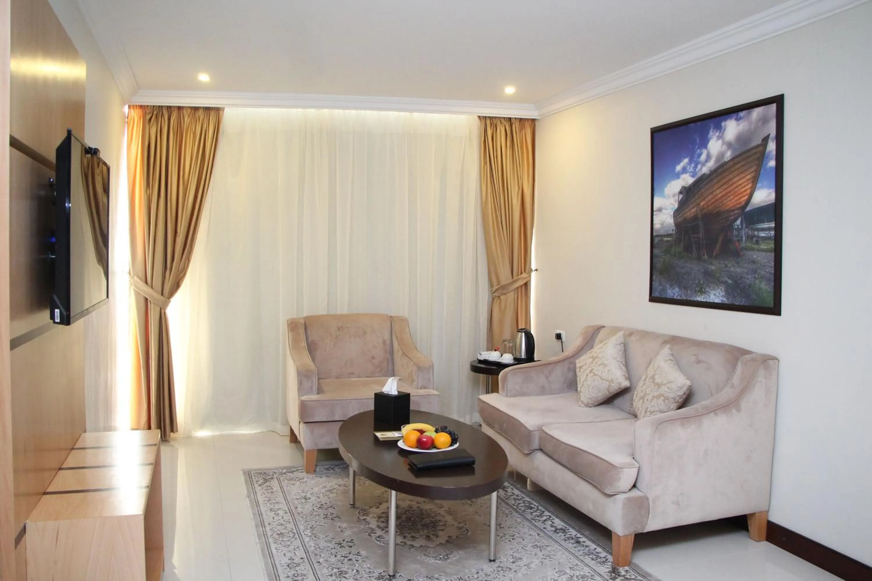 Living room in Almuhaidb Residence Al Jubail