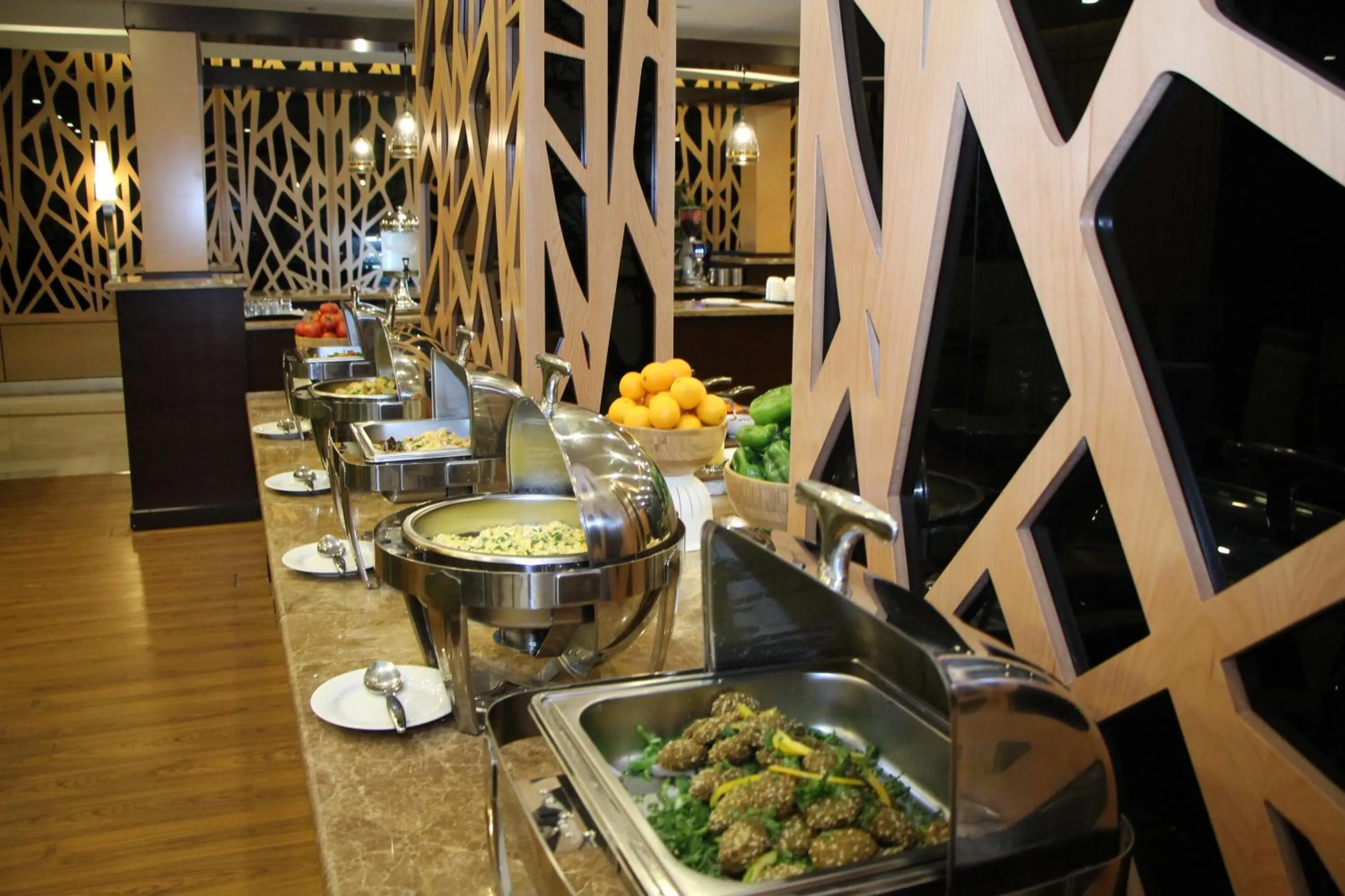 Buffet breakfast in Almuhaidb Residence Al Jubail