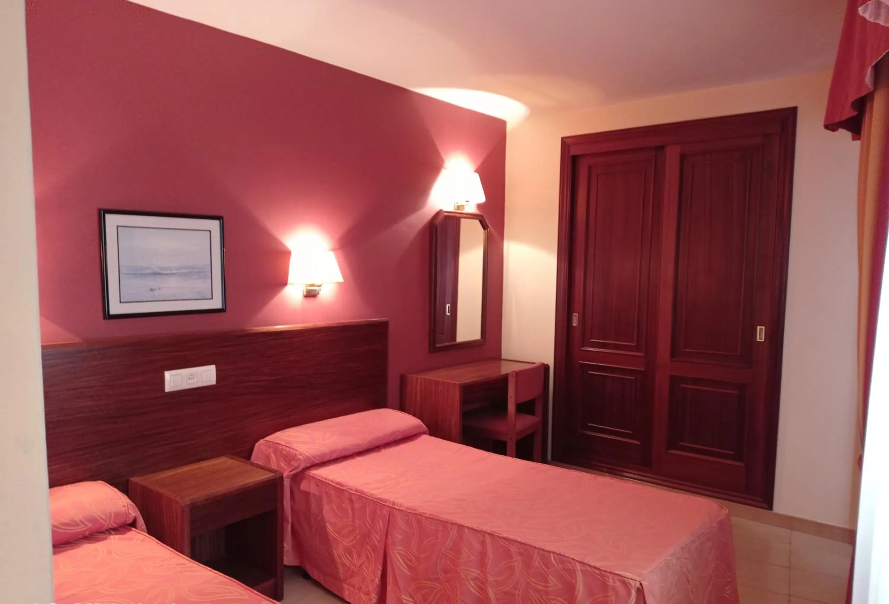 Bedroom in Hotel Siroco