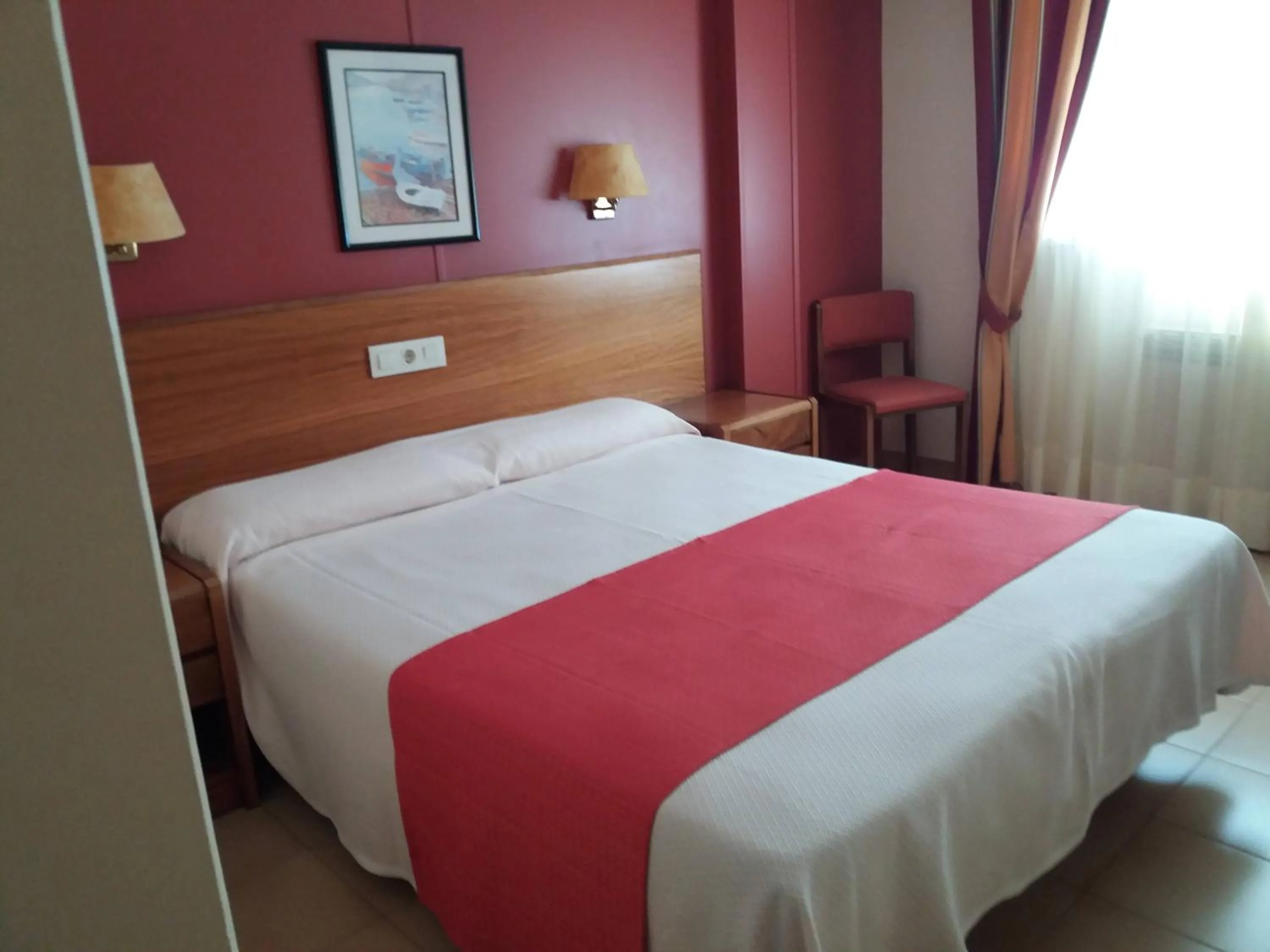 Bedroom in Hotel Siroco