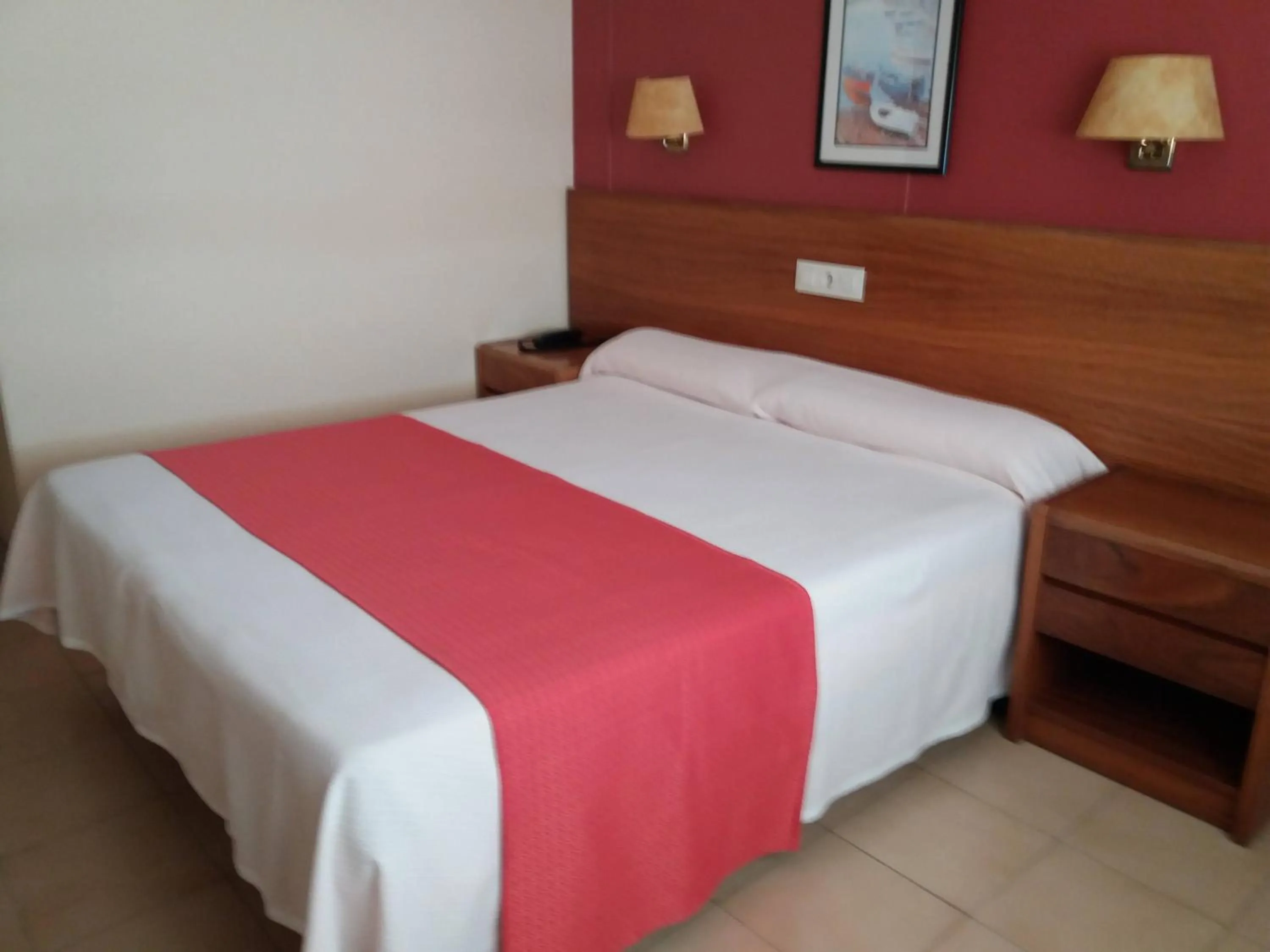 Bedroom in Hotel Siroco