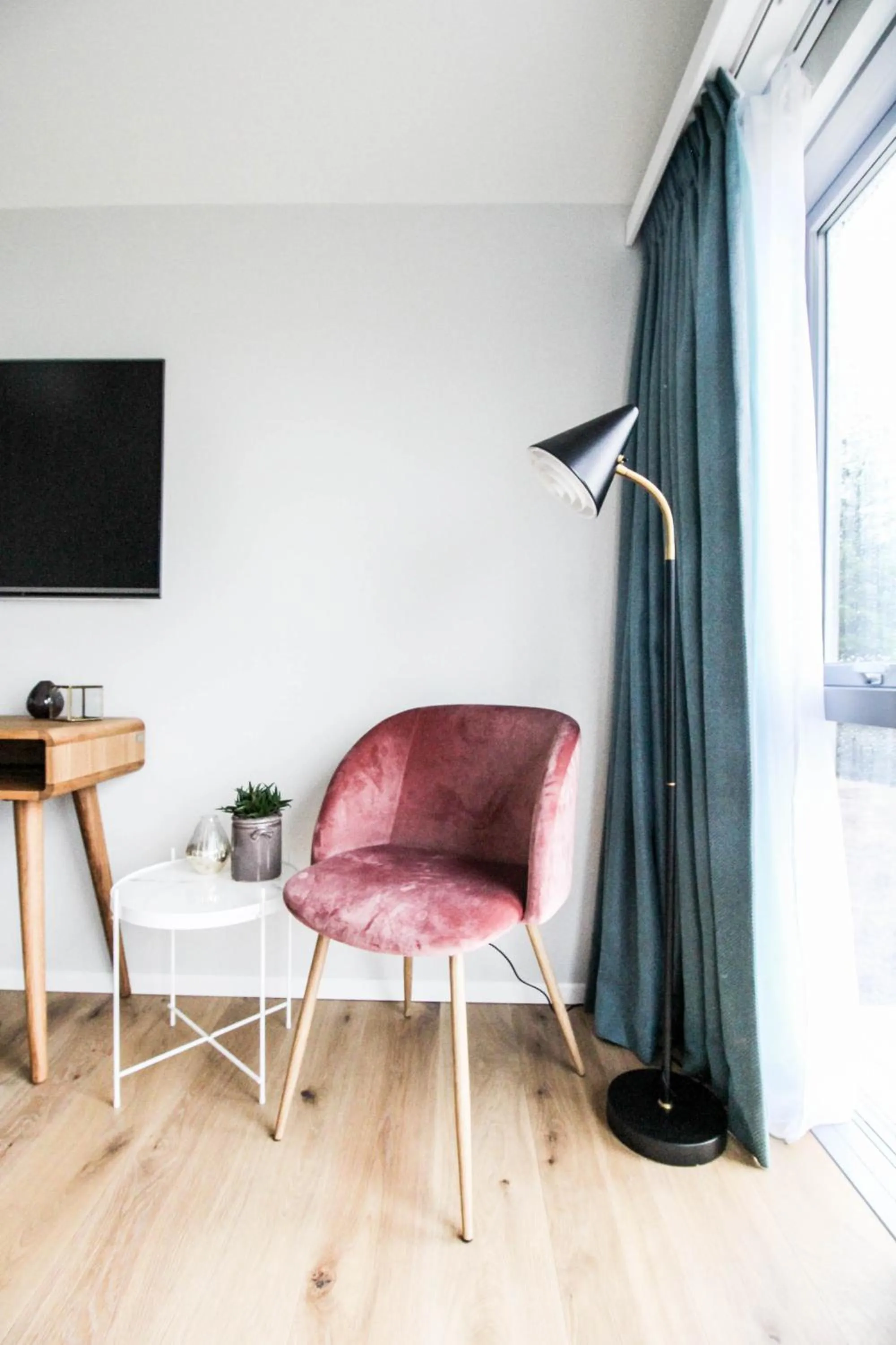 Seating area in Magma Hotel