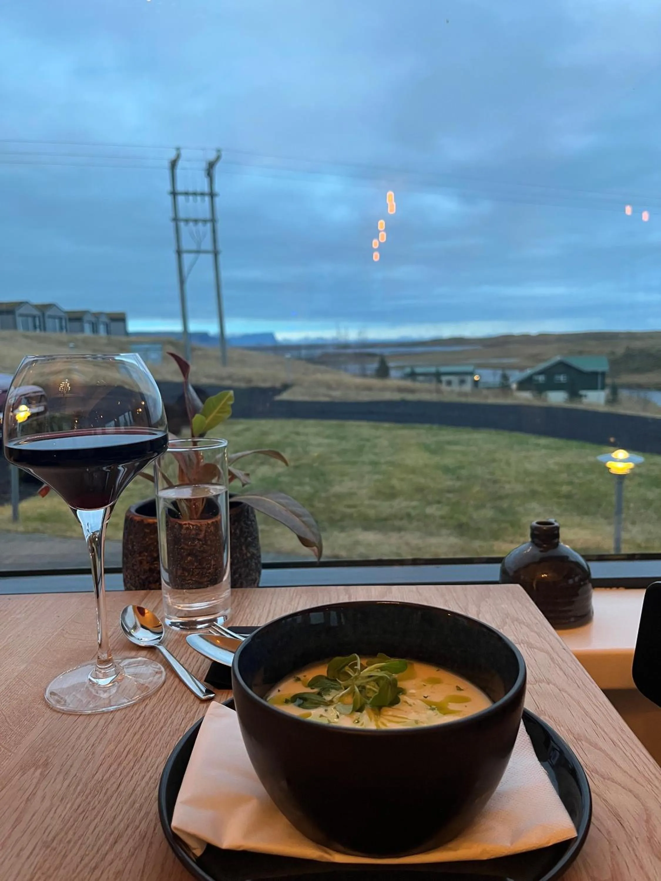 Food and drinks in Magma Hotel