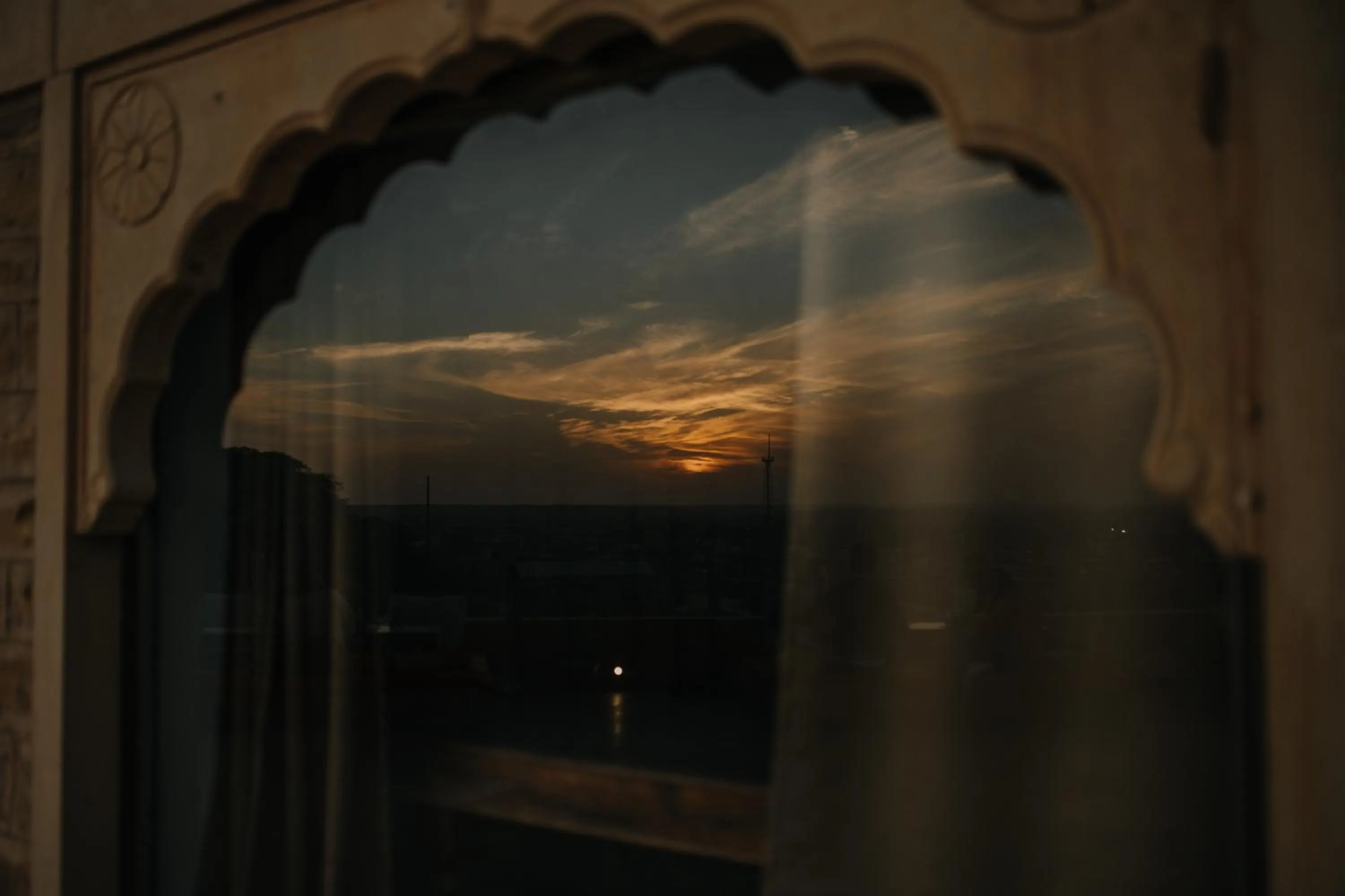 Sunset in Casa De Kaku Jaisalmer