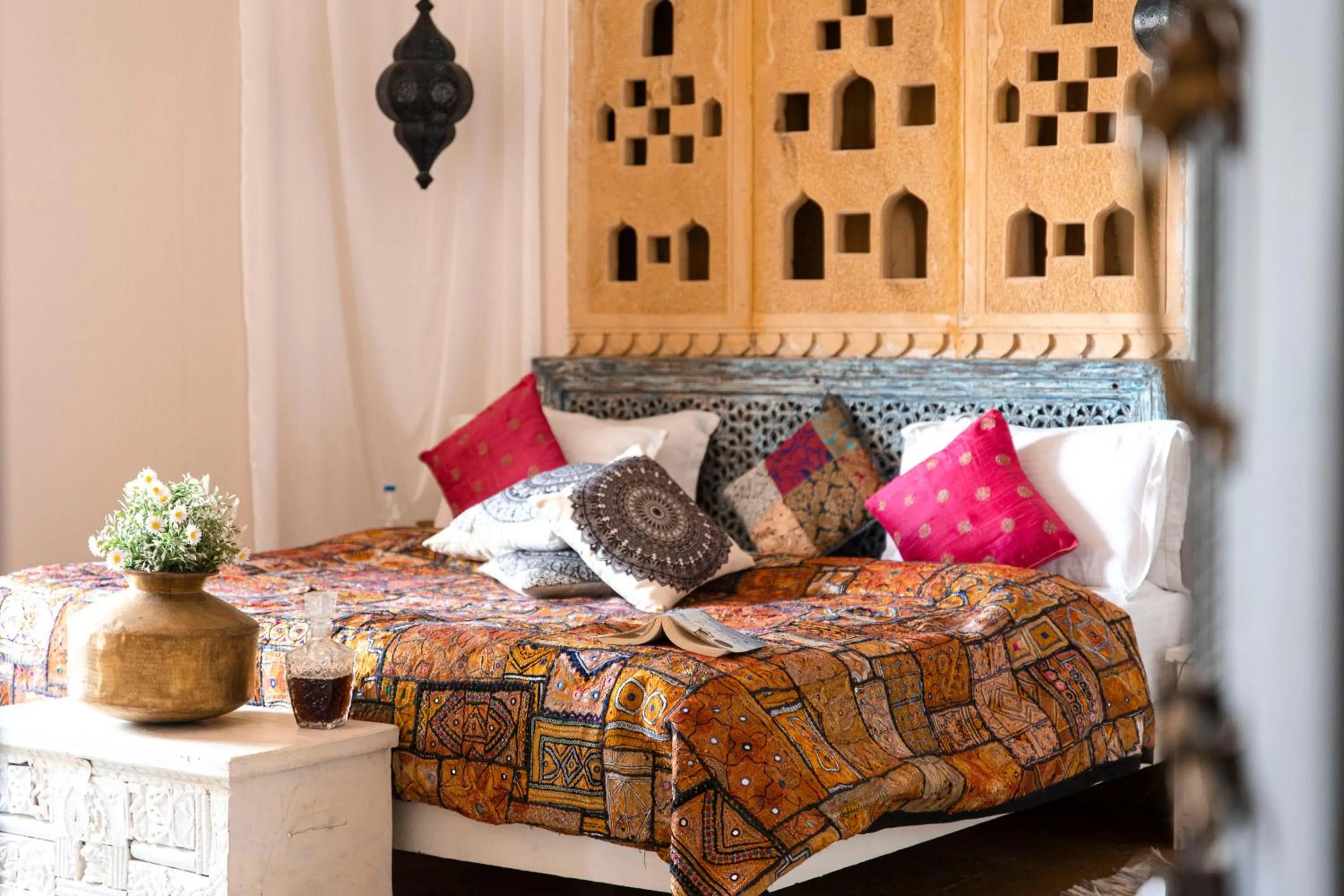 Bed in Casa De Kaku Jaisalmer