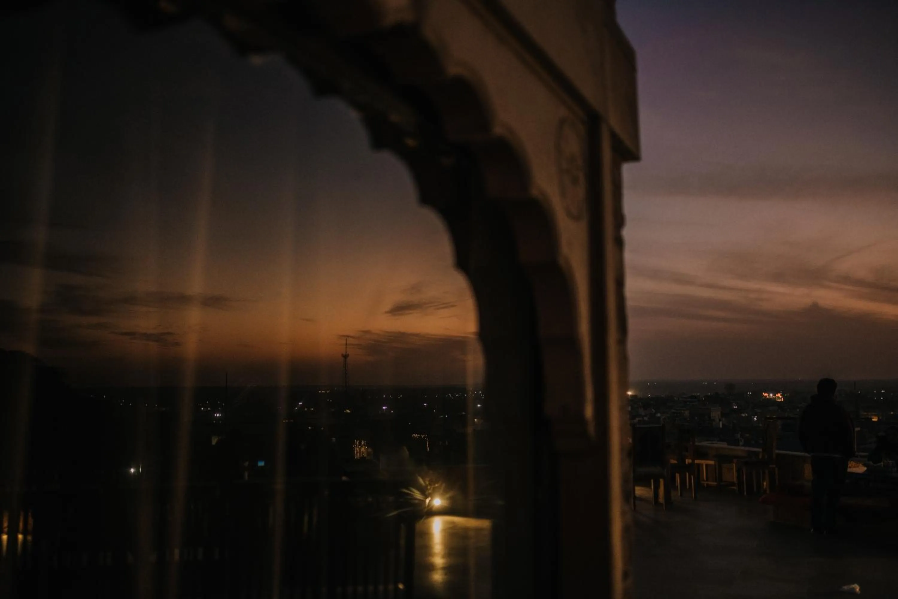 Sunset in Casa De Kaku Jaisalmer