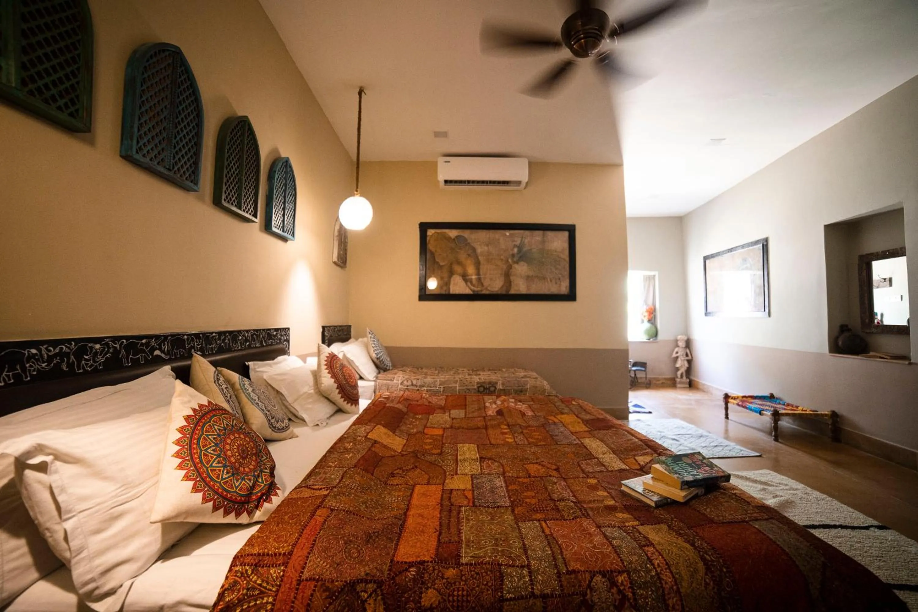 Bed in Casa De Kaku Jaisalmer