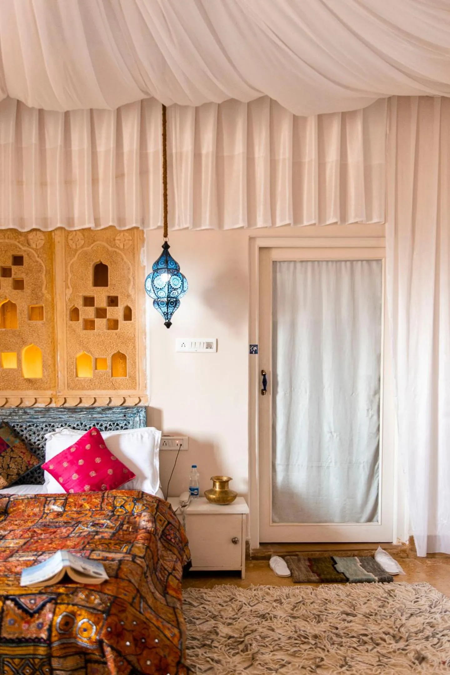 Bed in Casa De Kaku Jaisalmer