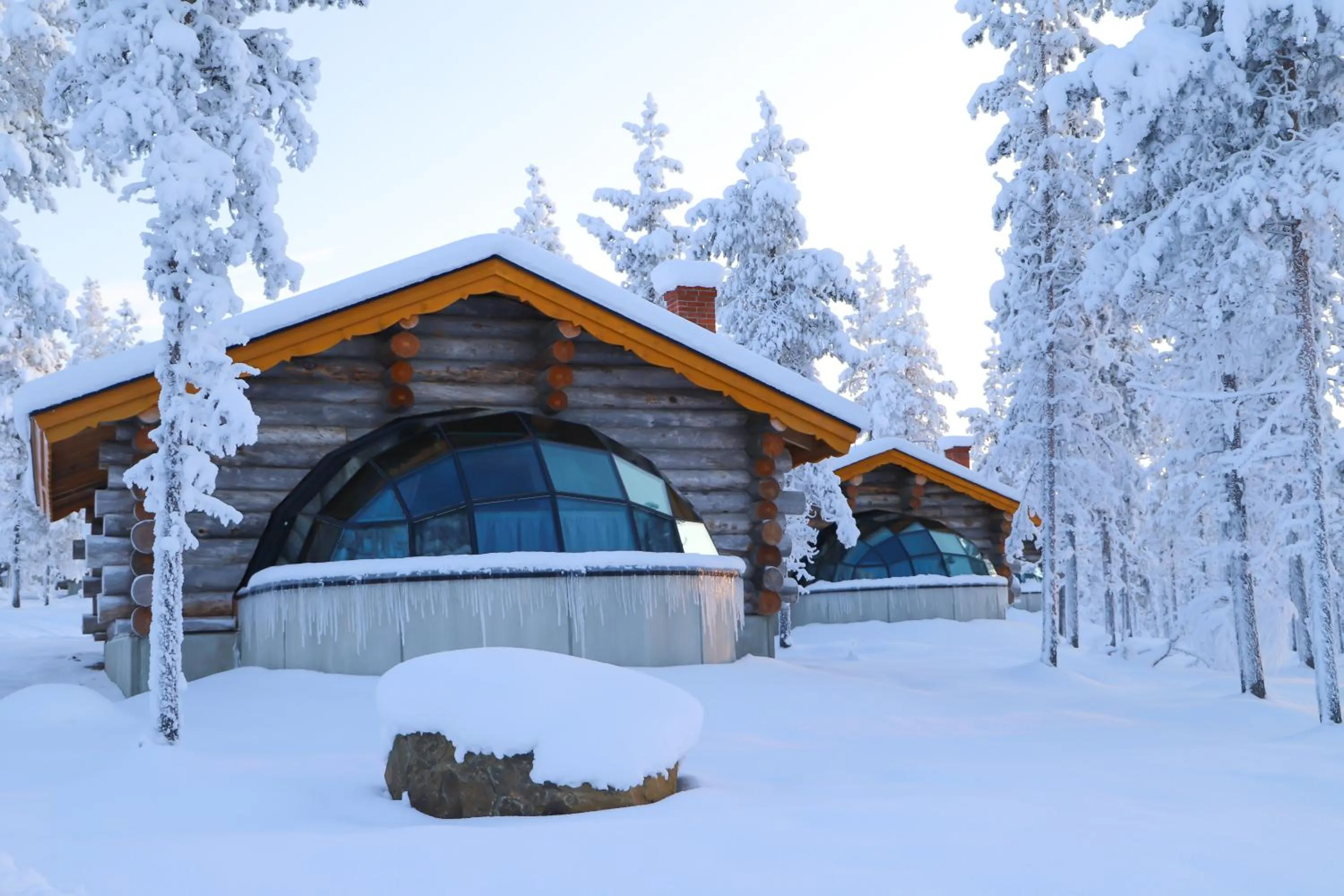 Kelo Glass Igloo in Kakslauttanen Arctic Resort - Igloos and Chalets