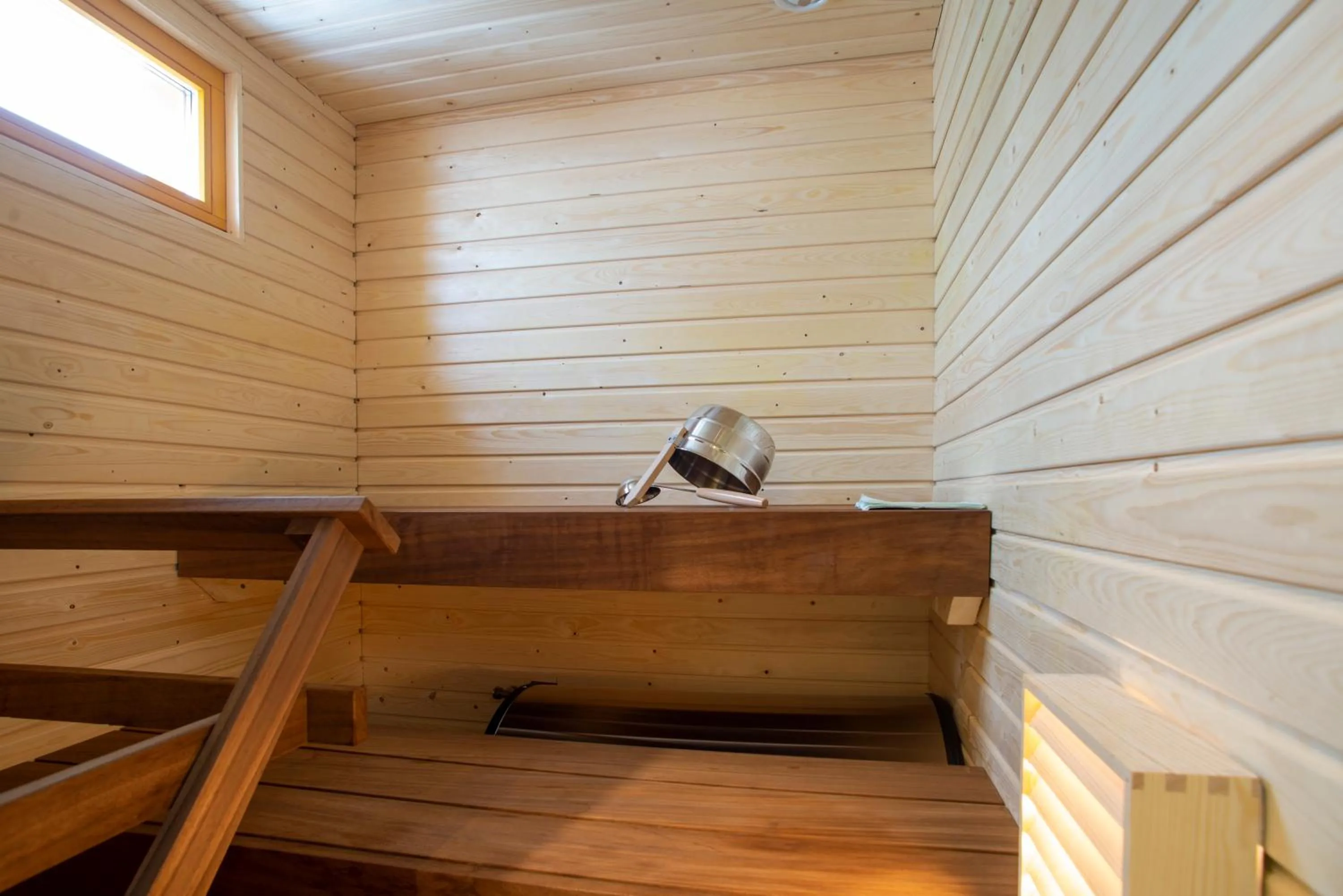Sauna in Kakslauttanen Arctic Resort - Igloos and Chalets