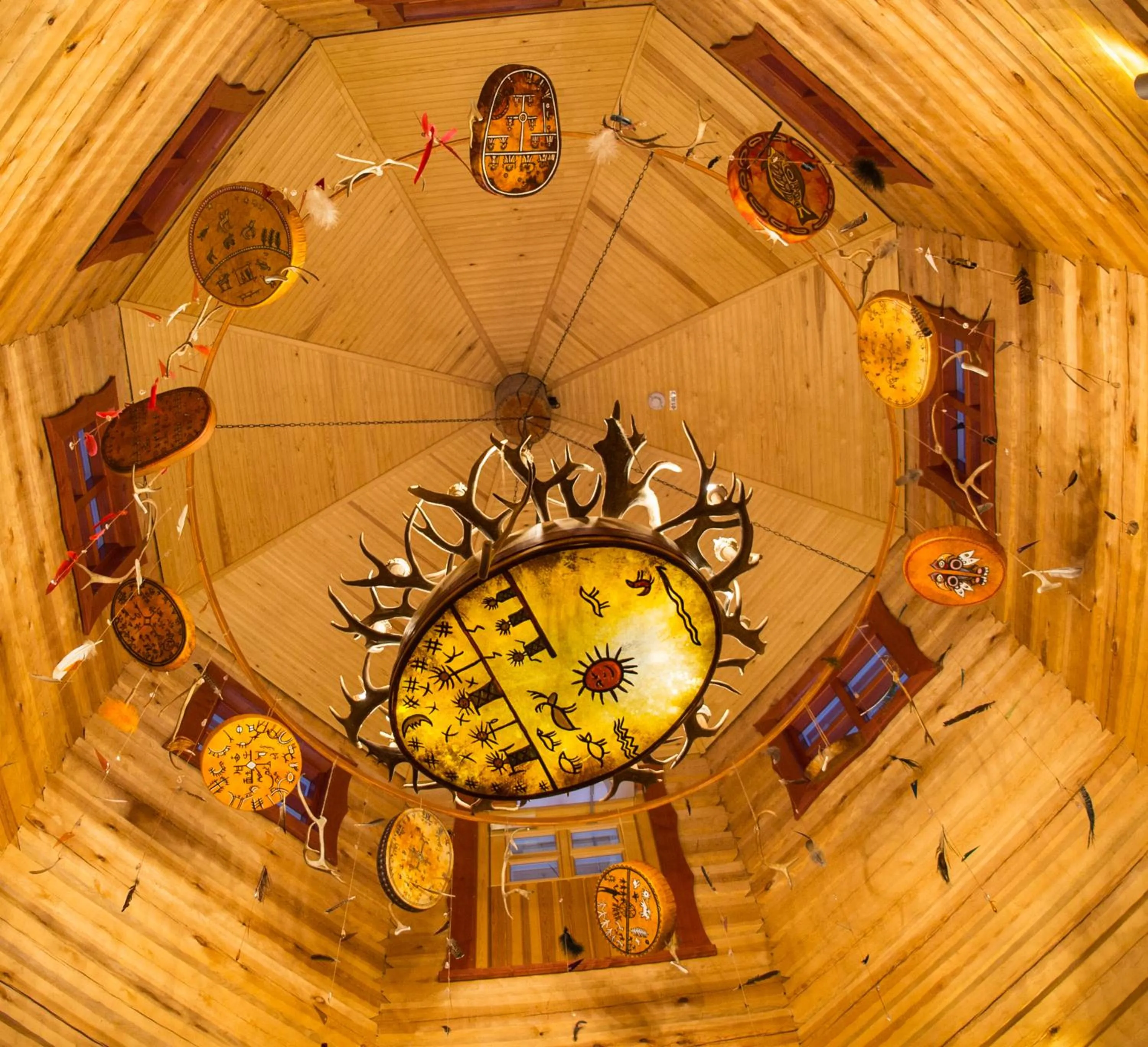 Decorative detail in Kakslauttanen Arctic Resort - Igloos and Chalets