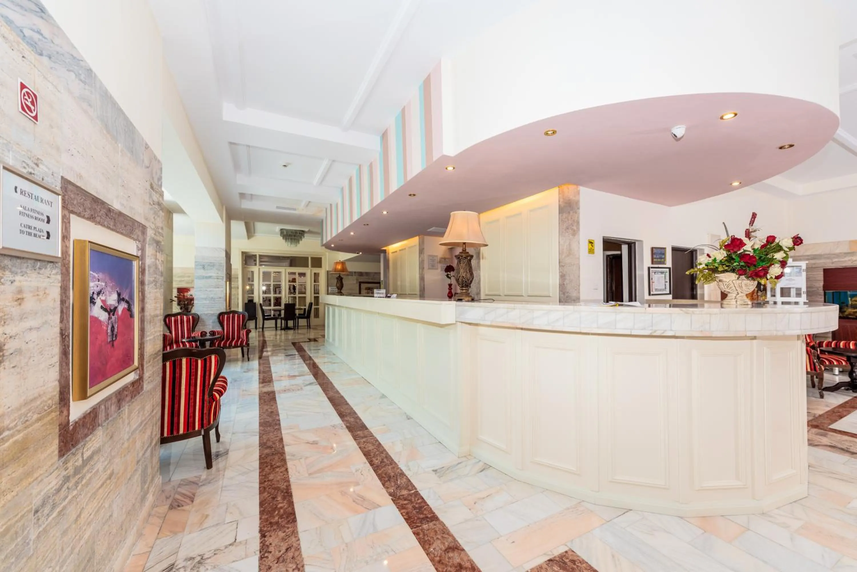 Lobby or reception in Hotel Parc