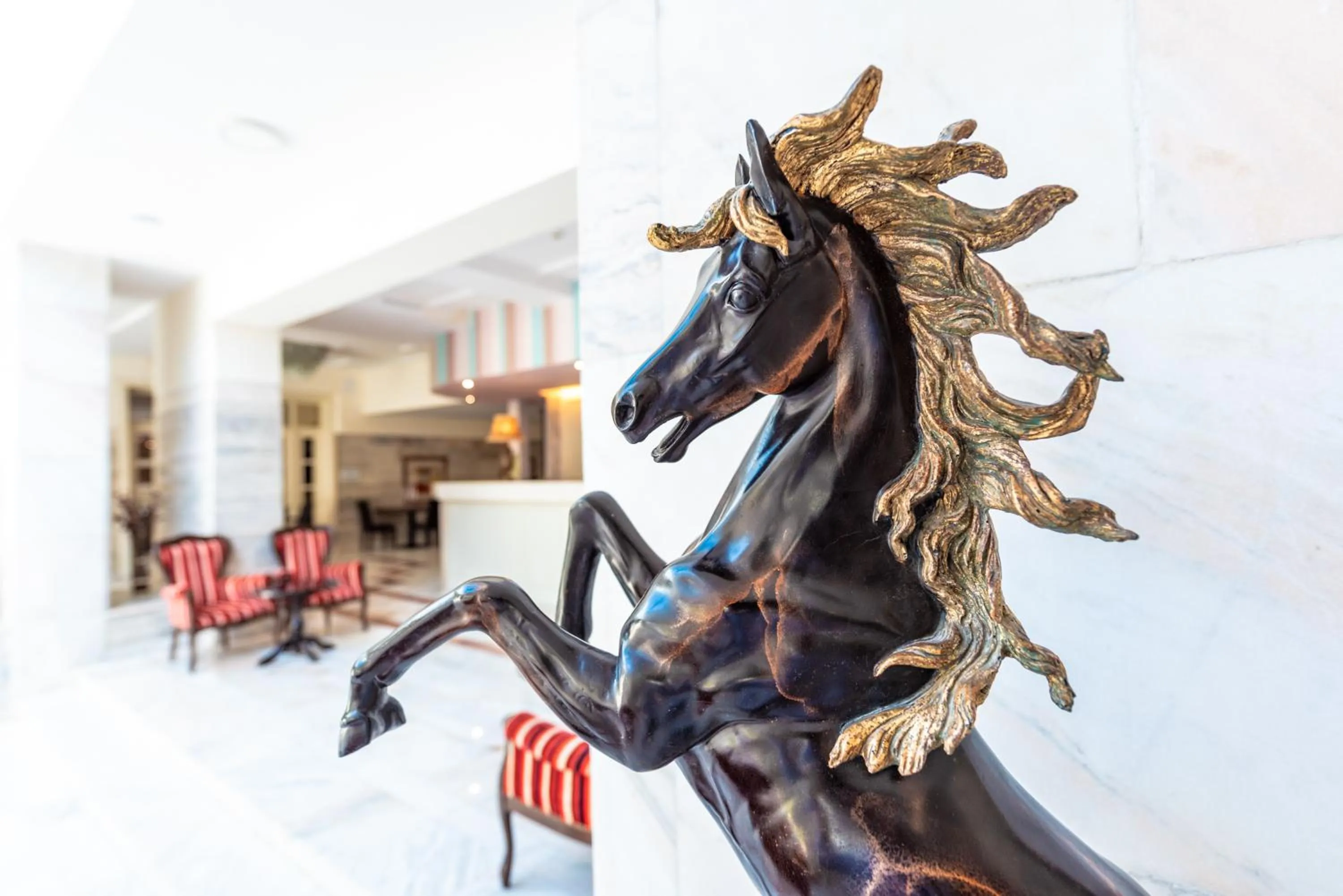 Lobby or reception in Hotel Parc