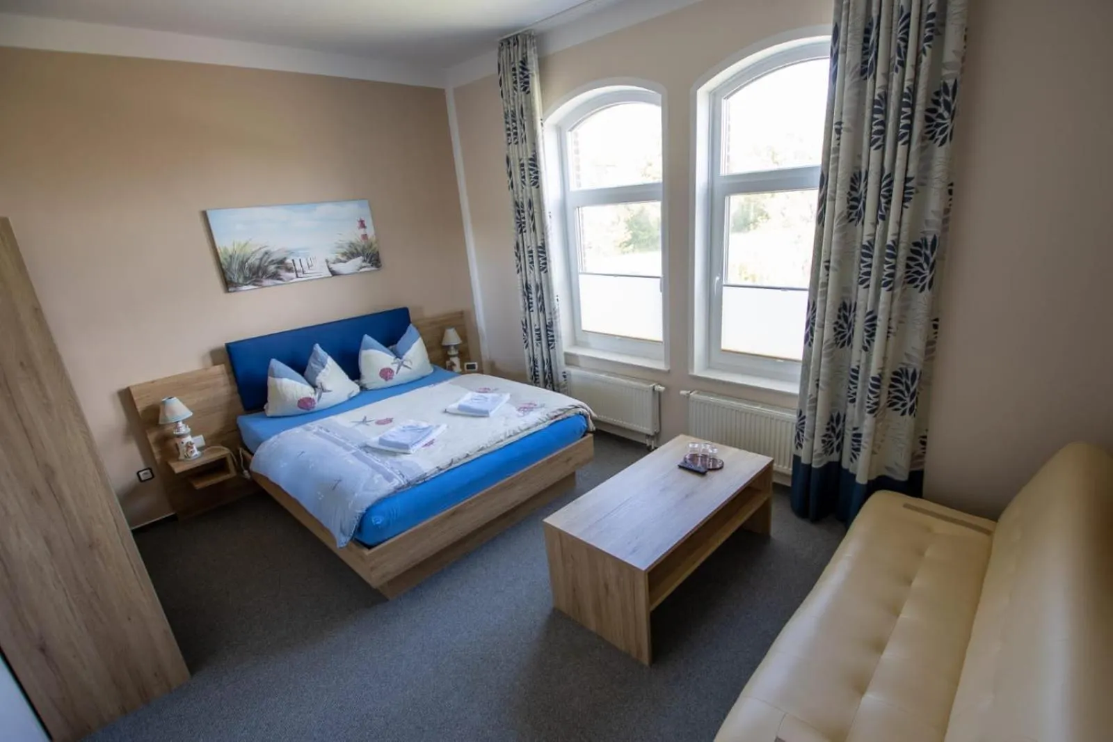 Bed in Hotel Norden Norddeich