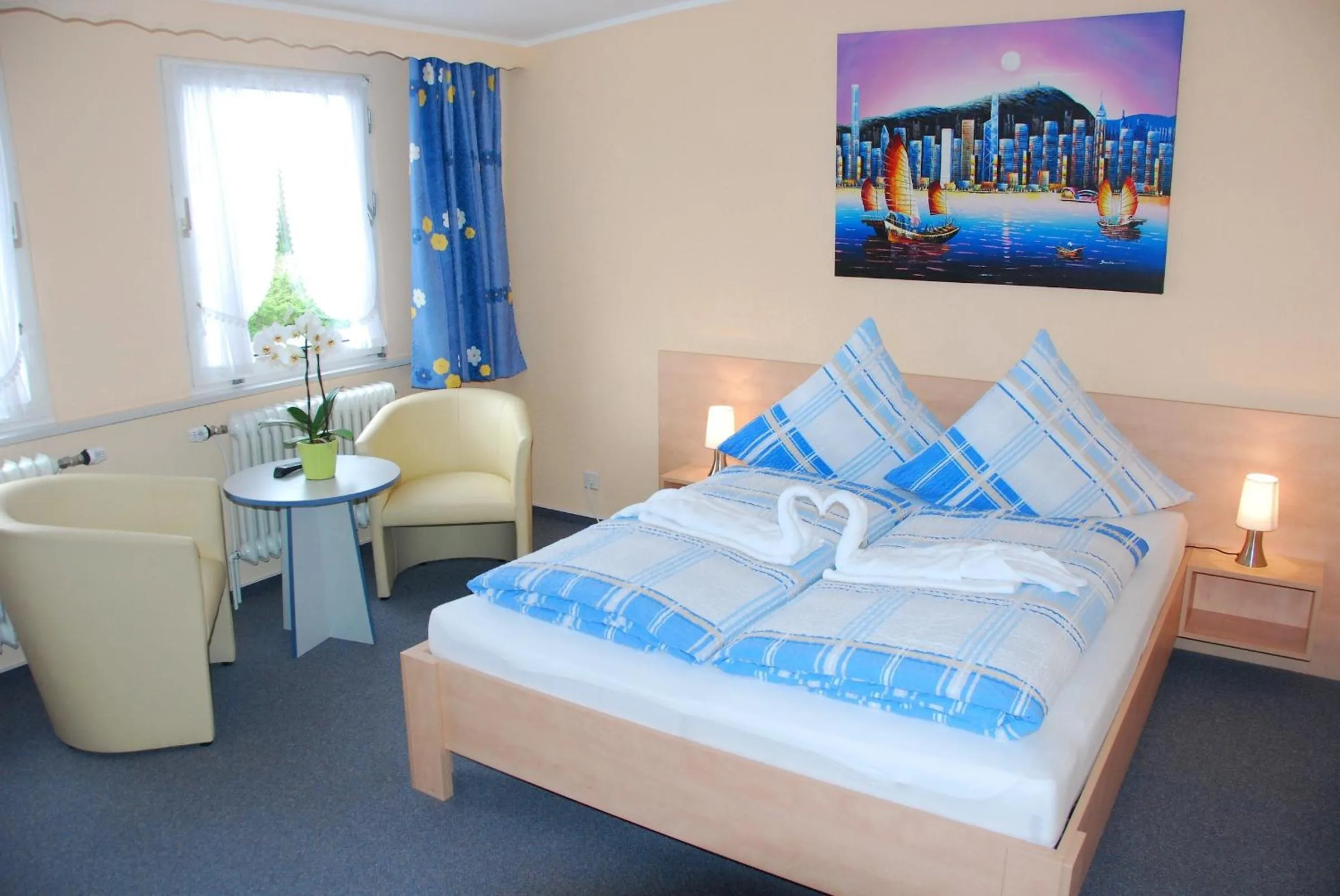 Bed in Hotel Norden Norddeich