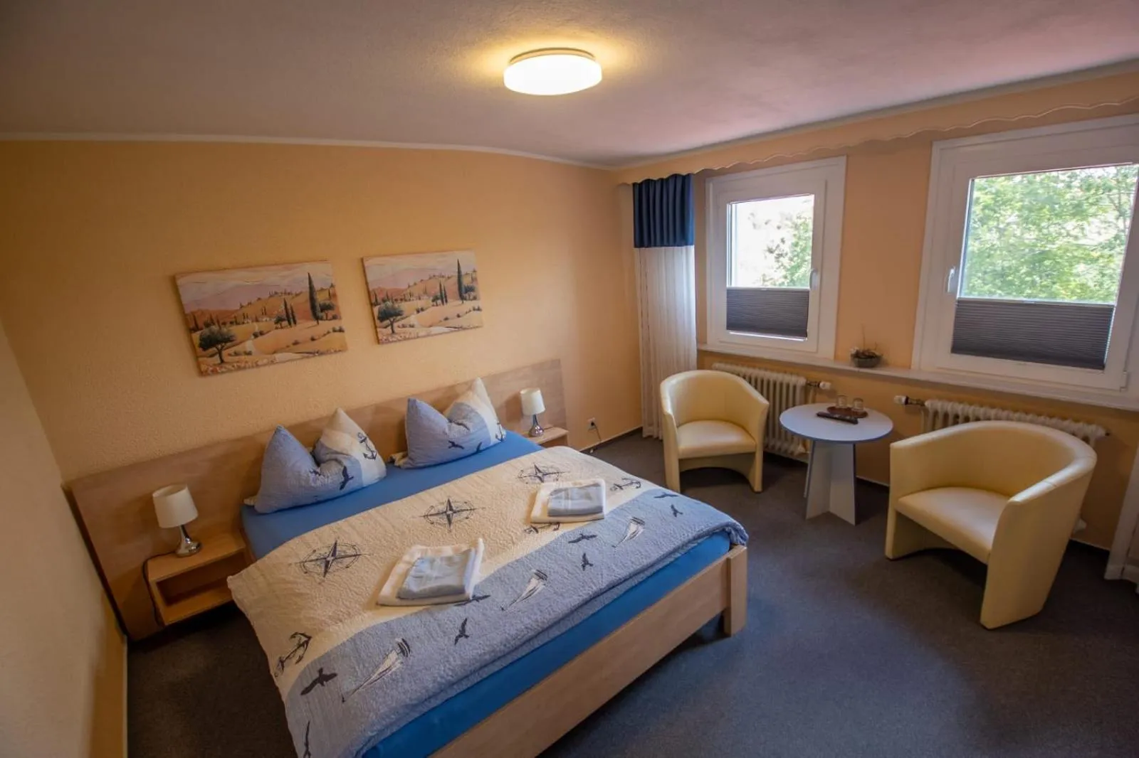 Bed in Hotel Norden Norddeich