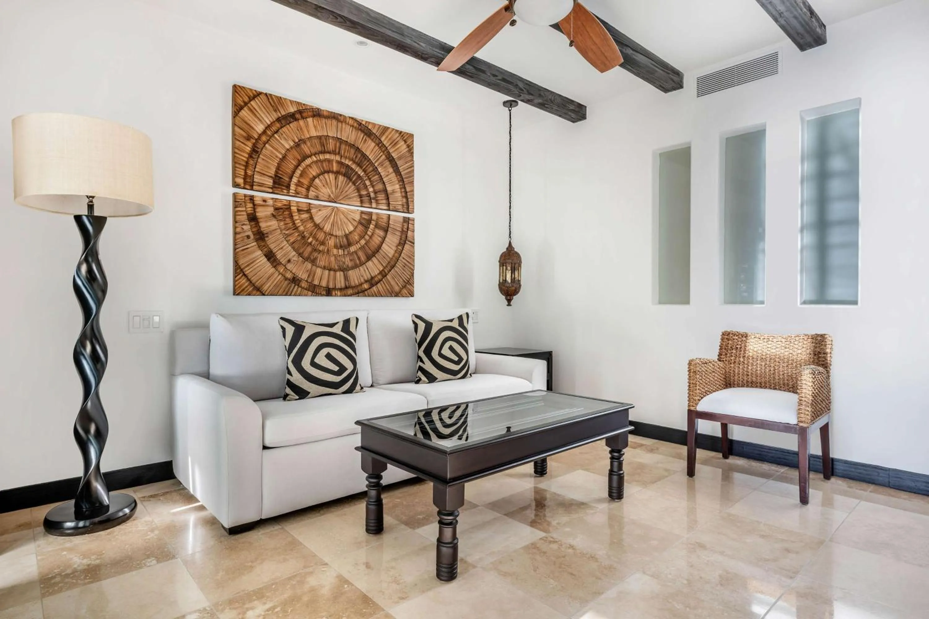 Living room in Hilton Vacation Club Cabo Azul Los Cabos