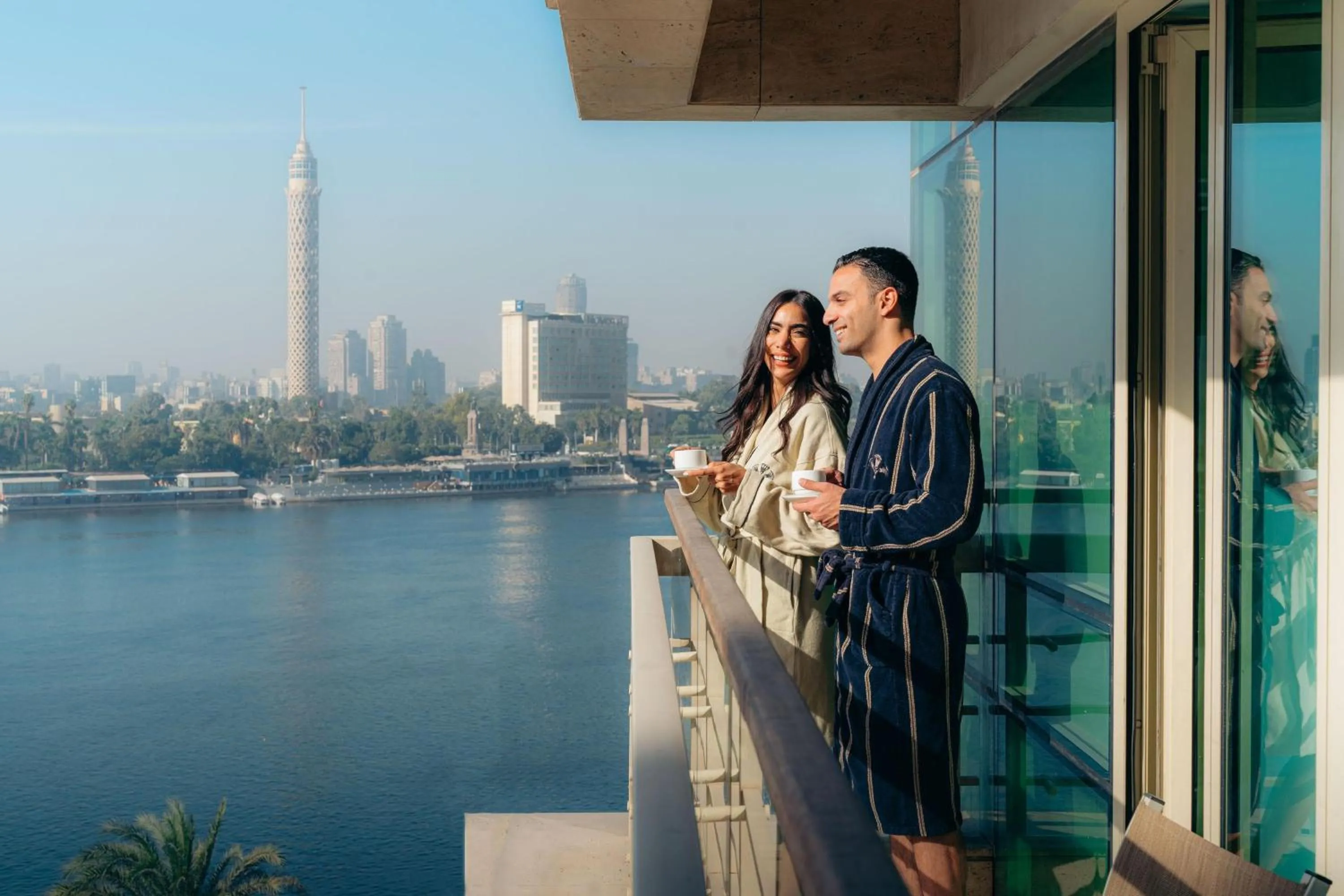 Bedroom in Kempinski Nile Hotel, Cairo
