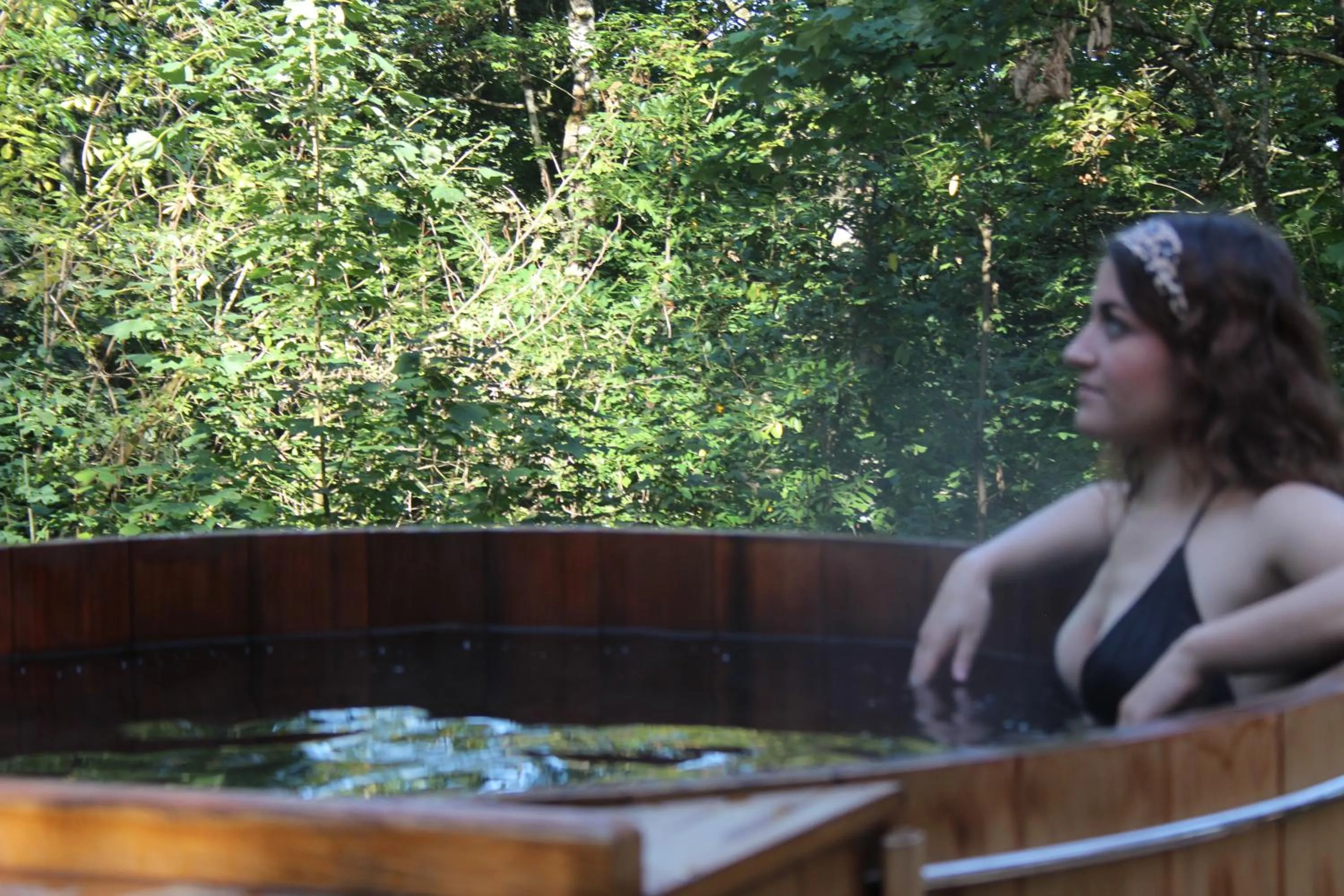 Open Air Bath in Hôtel & Spa du Domaine des Thômeaux, The Originals Relais