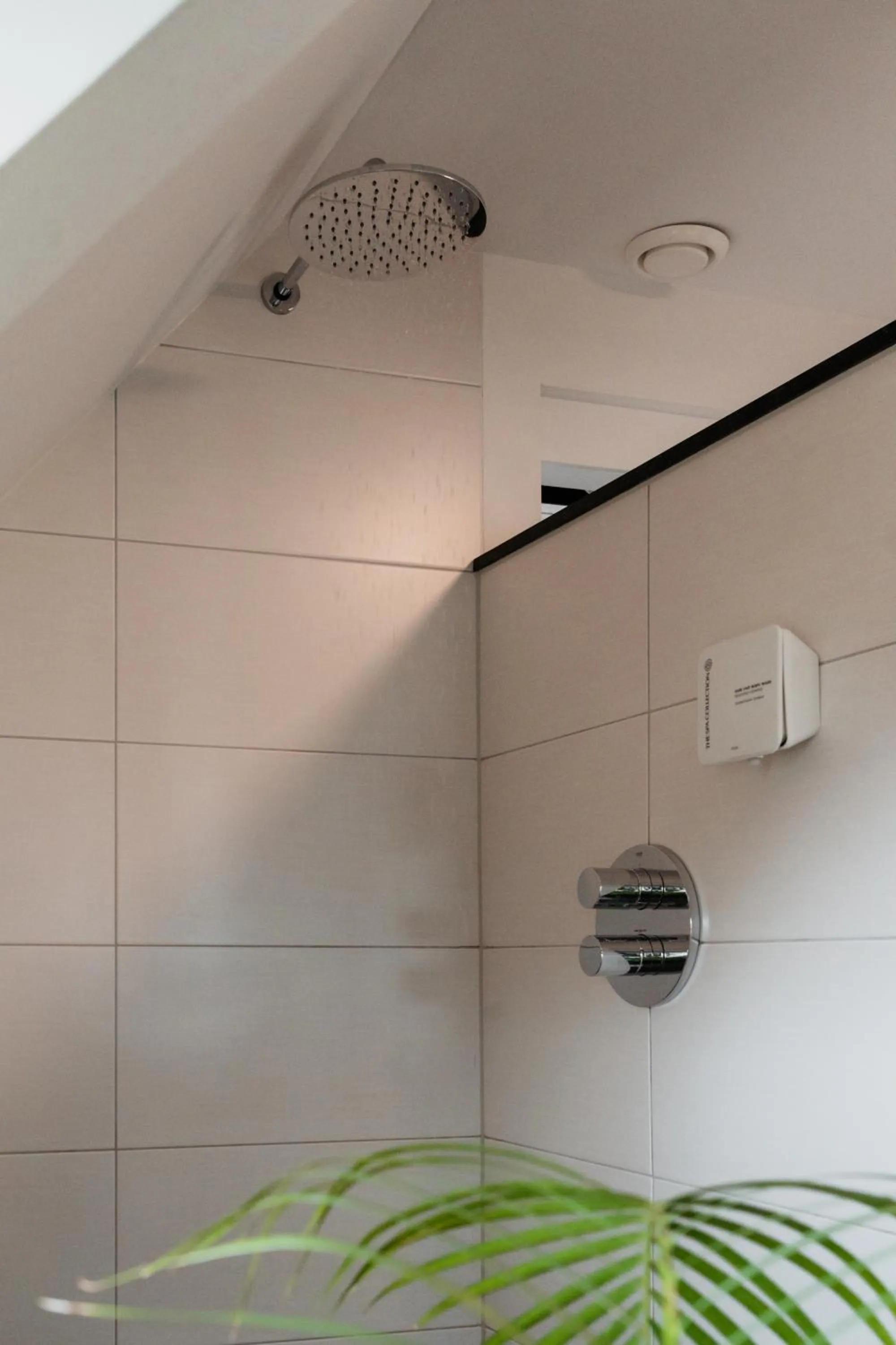 Shower in Herberg d'n brouwer