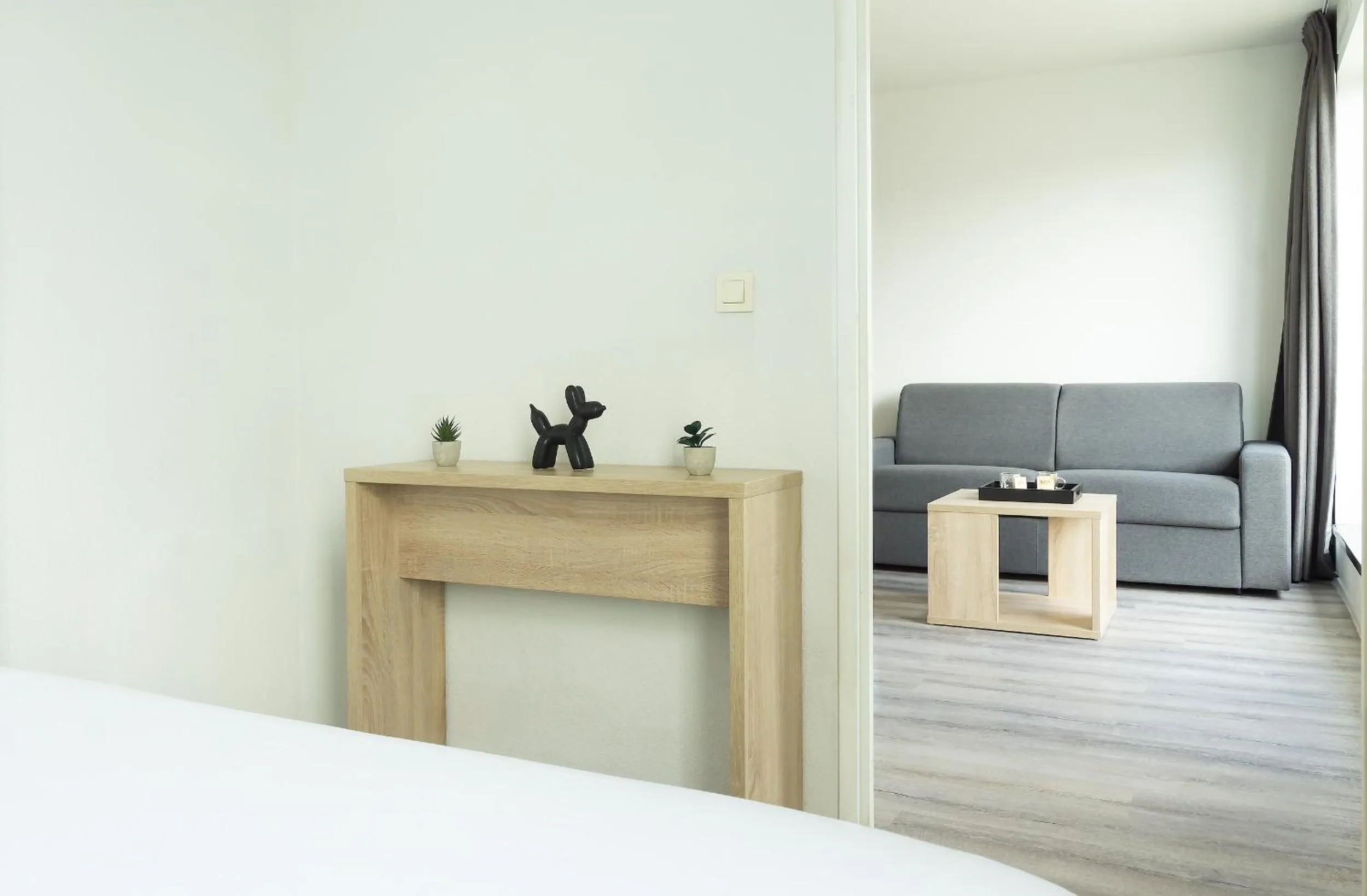 Bedroom, Bed in City Résidence Ivry