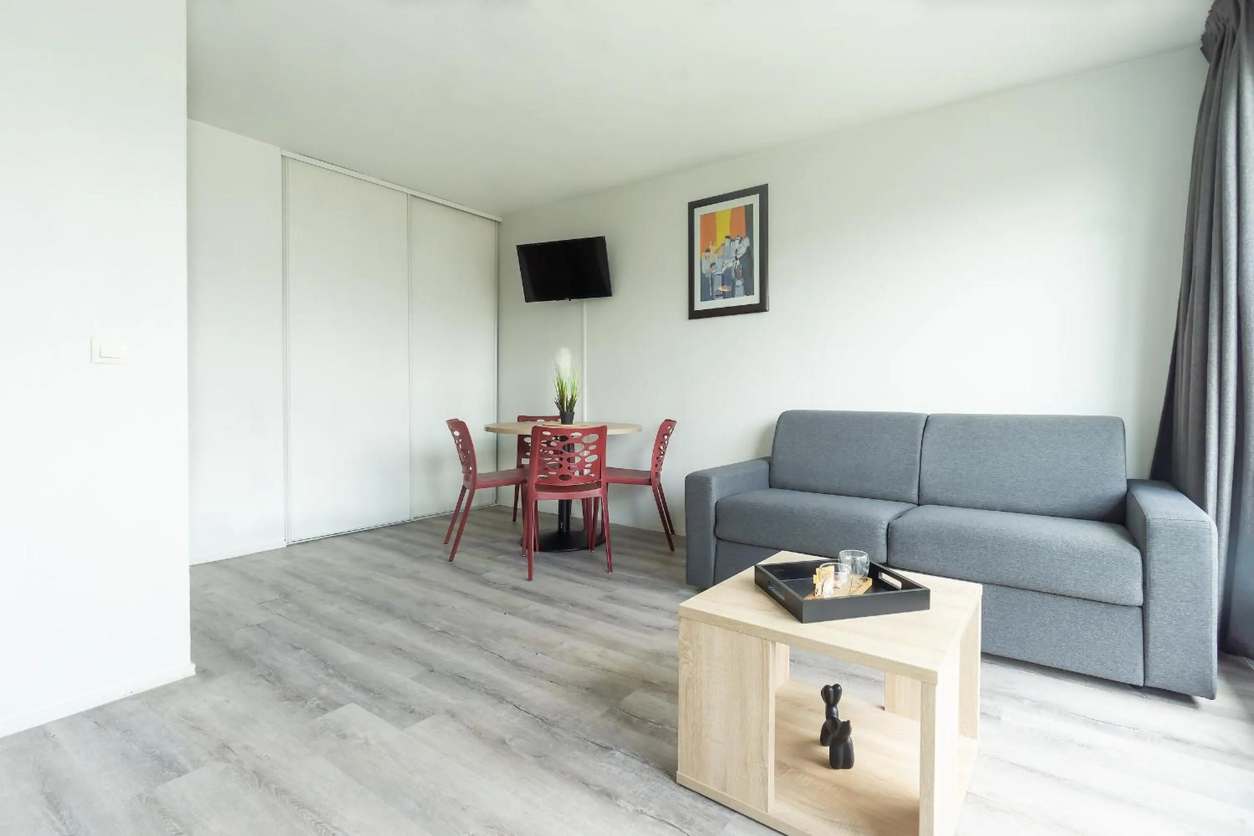 Seating area in City Résidence Ivry