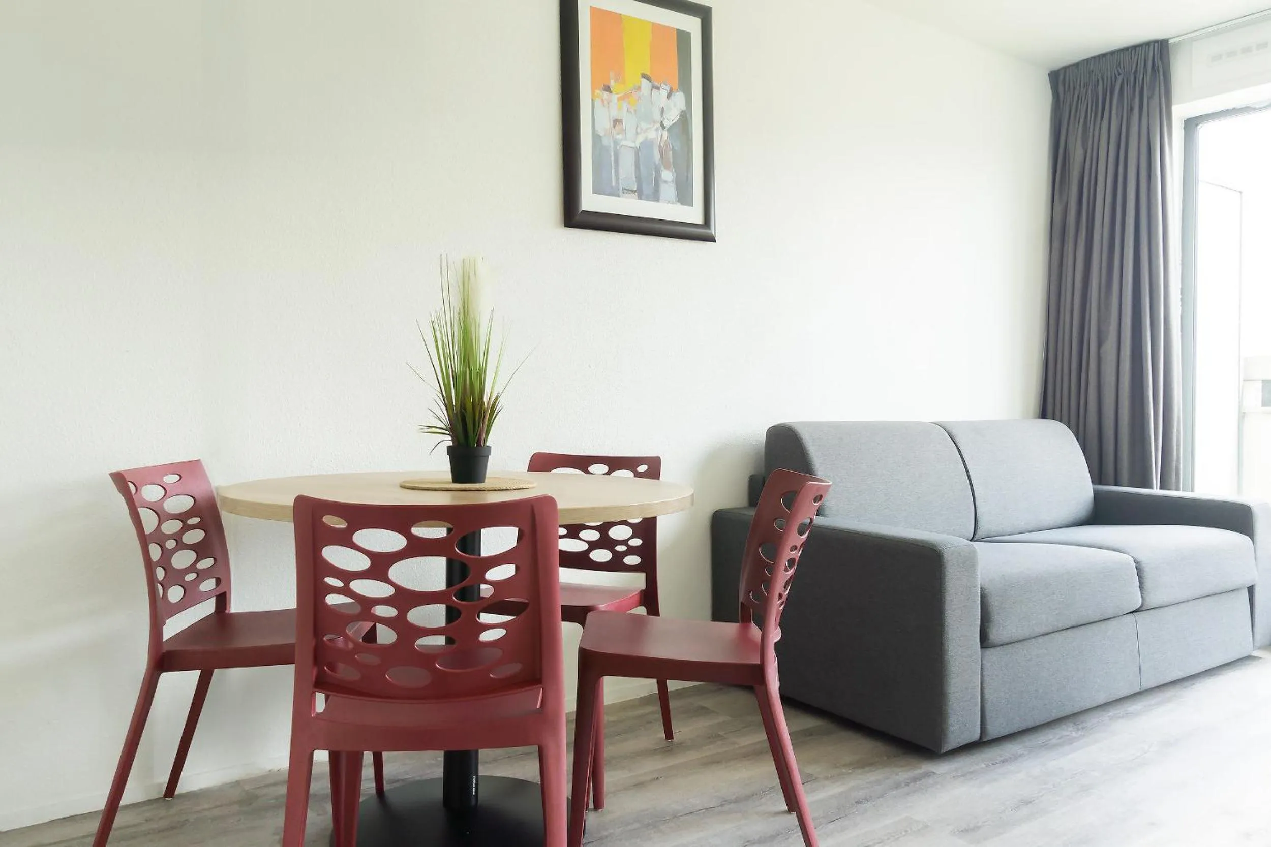 Seating area in City Résidence Ivry