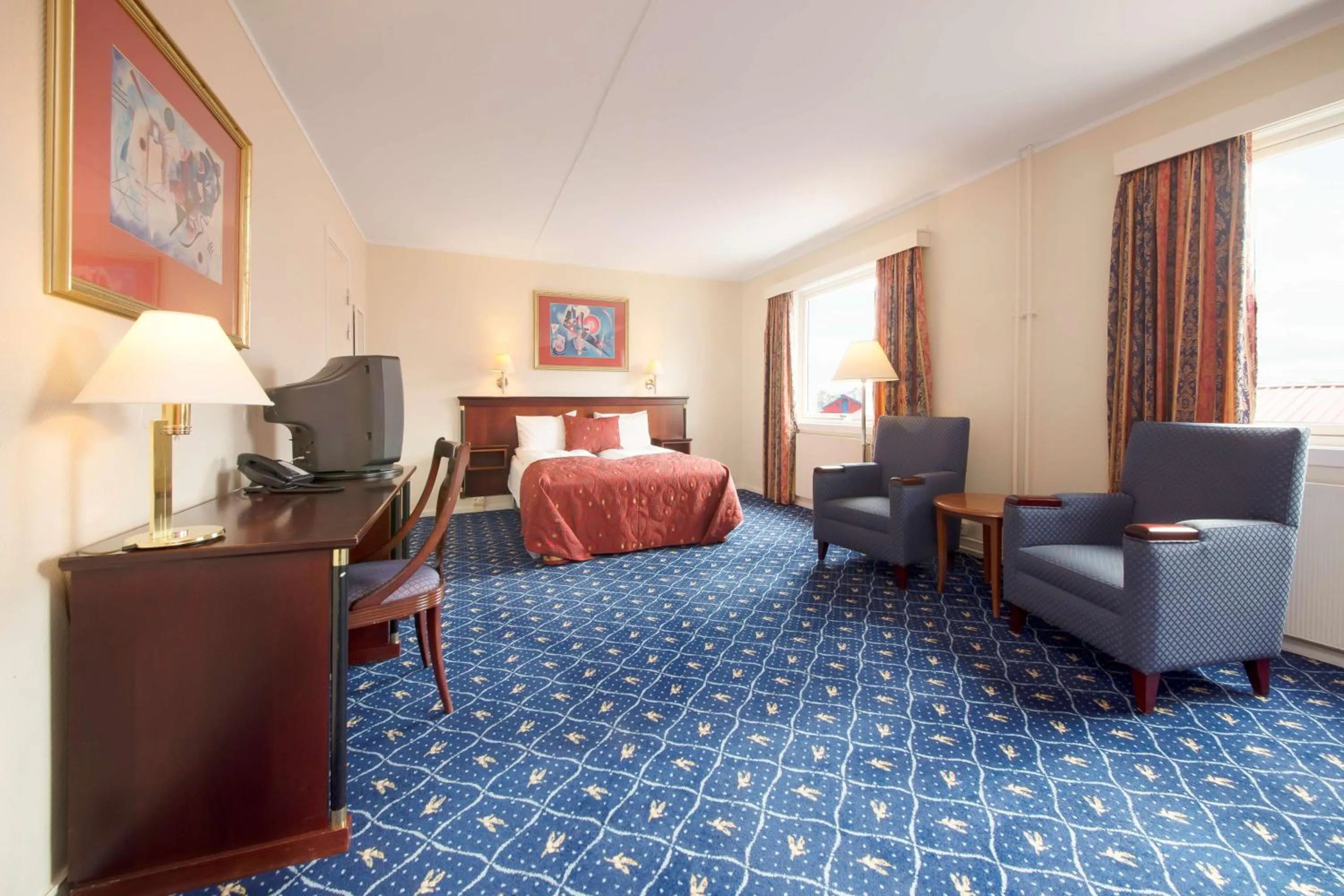 Bedroom, Bed in Scandic Honningsvåg