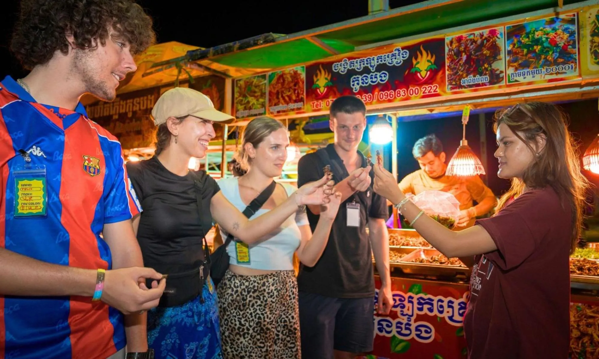 Food and drinks in Lub d Siem Reap - Near Pub Street & Angkor Wat