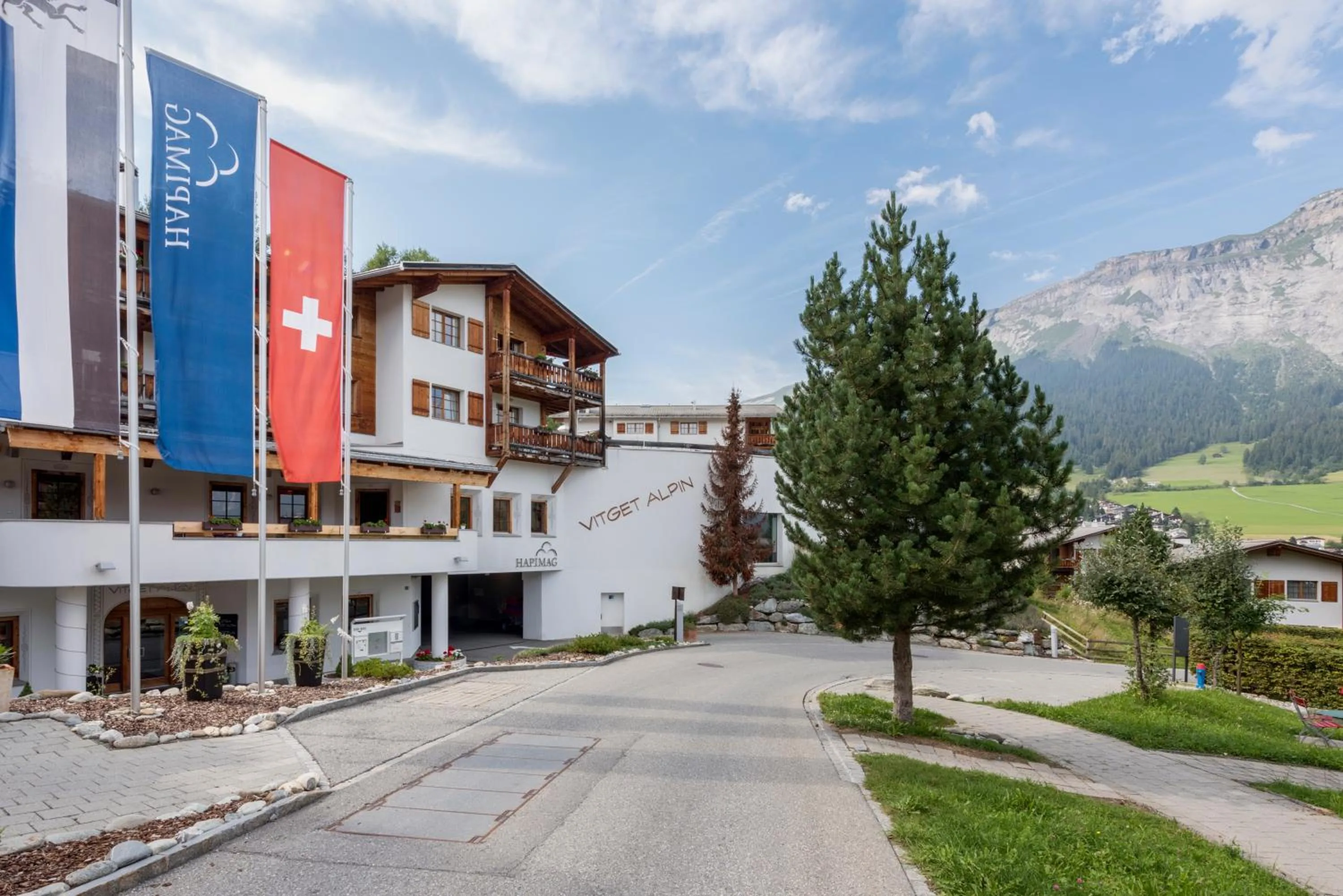 Property building in Hapimag Ferienwohnungen Flims