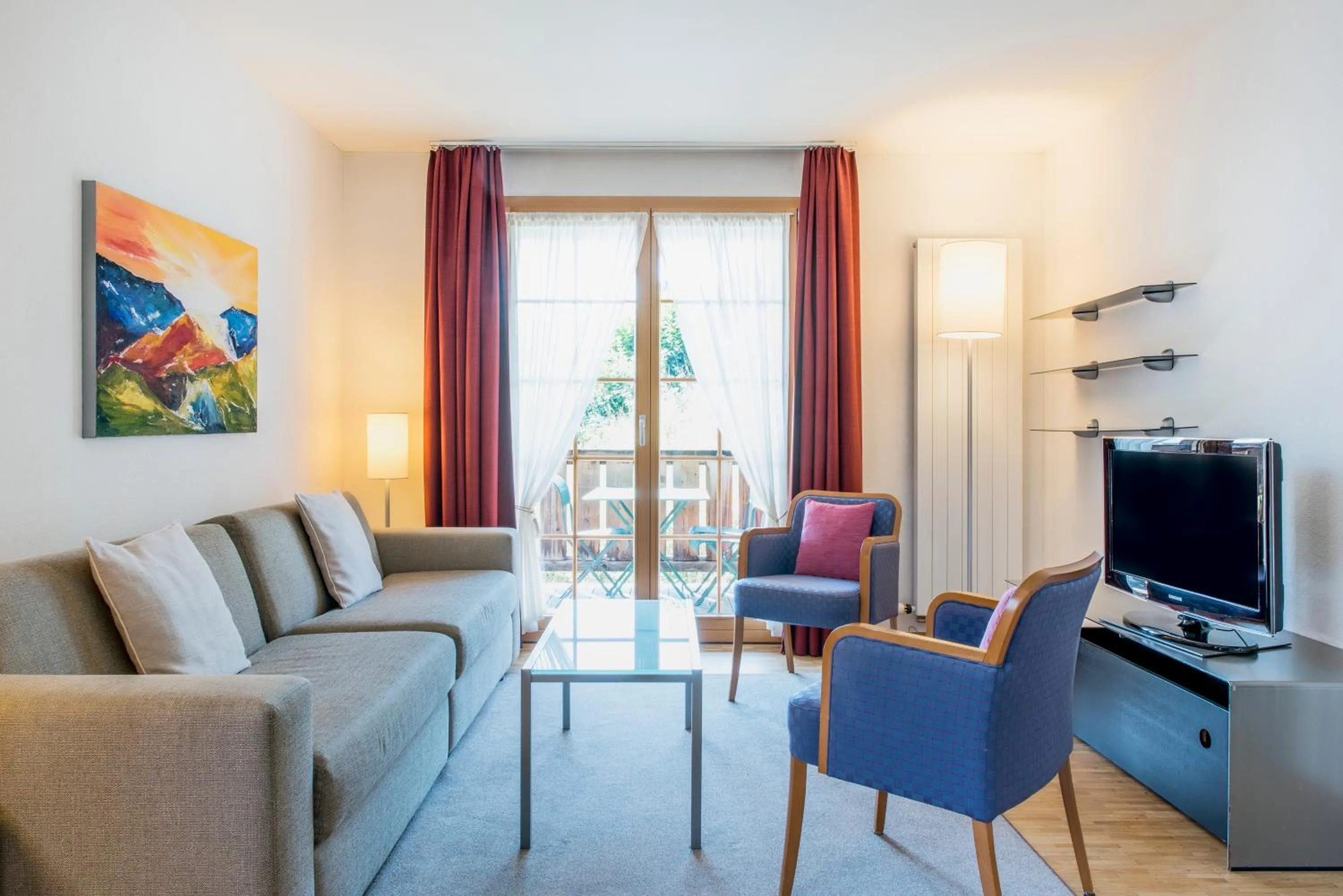 TV and multimedia in Hapimag Ferienwohnungen Flims