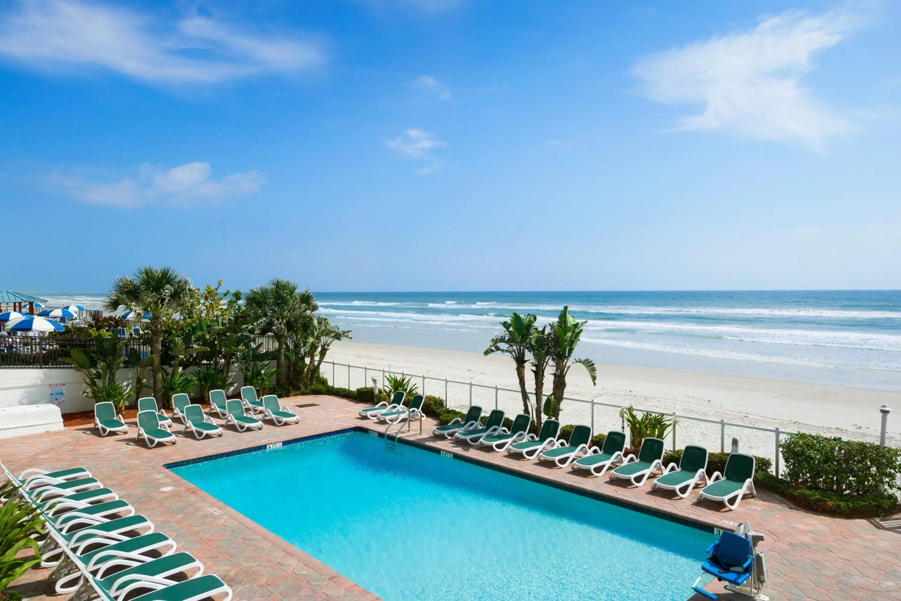 Balcony/Terrace in Days Inn by Wyndham Daytona Oceanfront