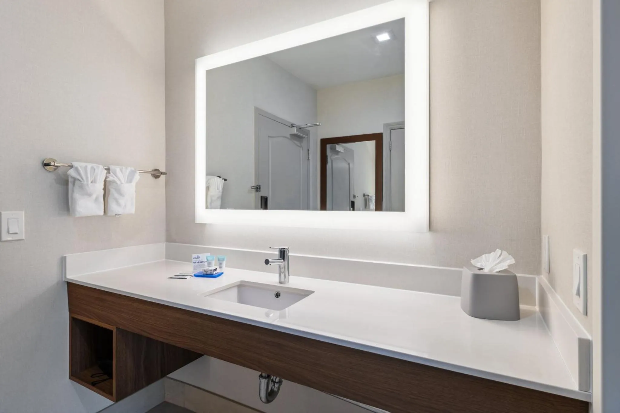 Bathroom in Holiday Inn Express & Suites Mountain View Silicon Valley by IHG