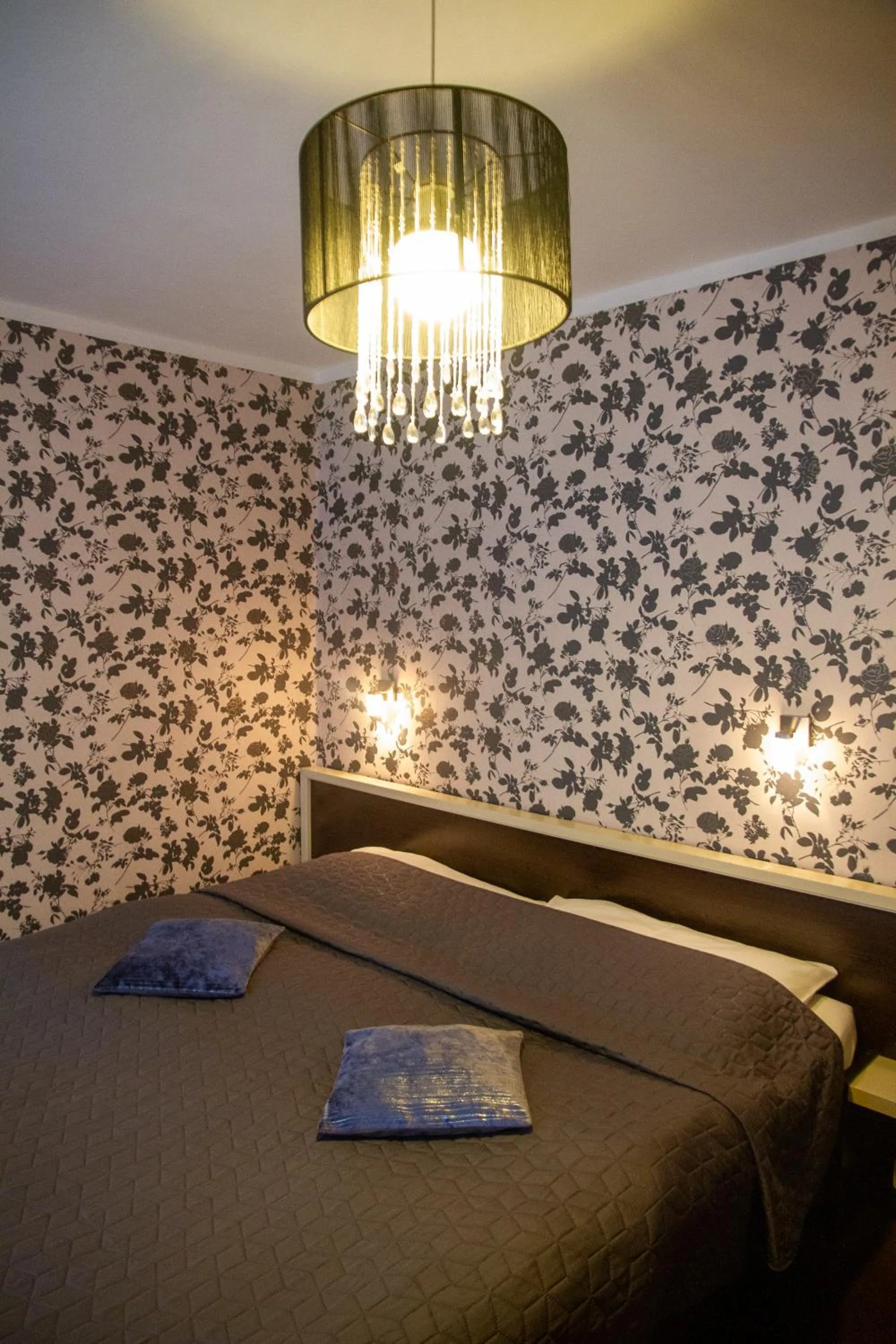 Bed in Hotel Peregrin