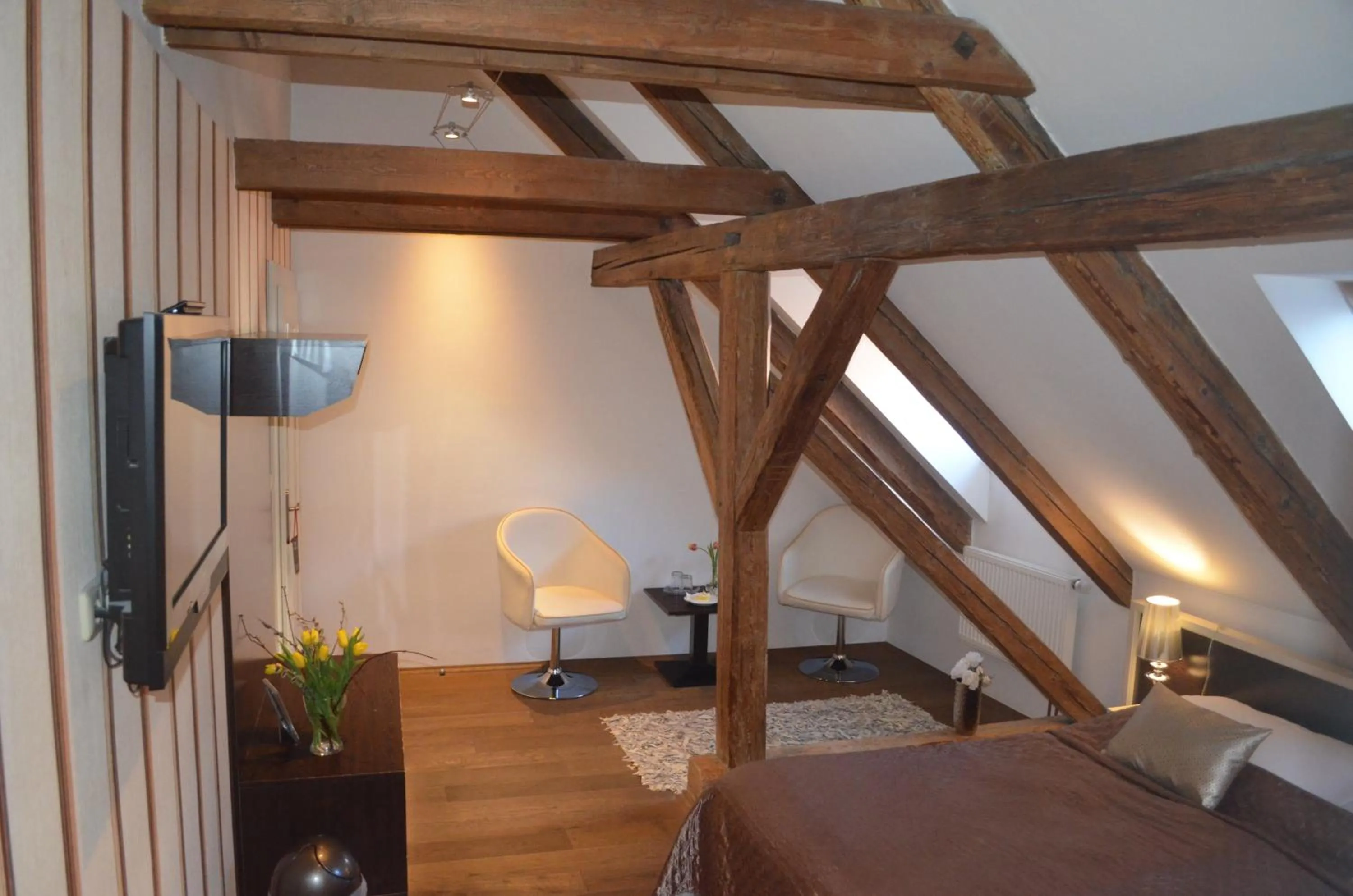 Bed in Hotel Peregrin