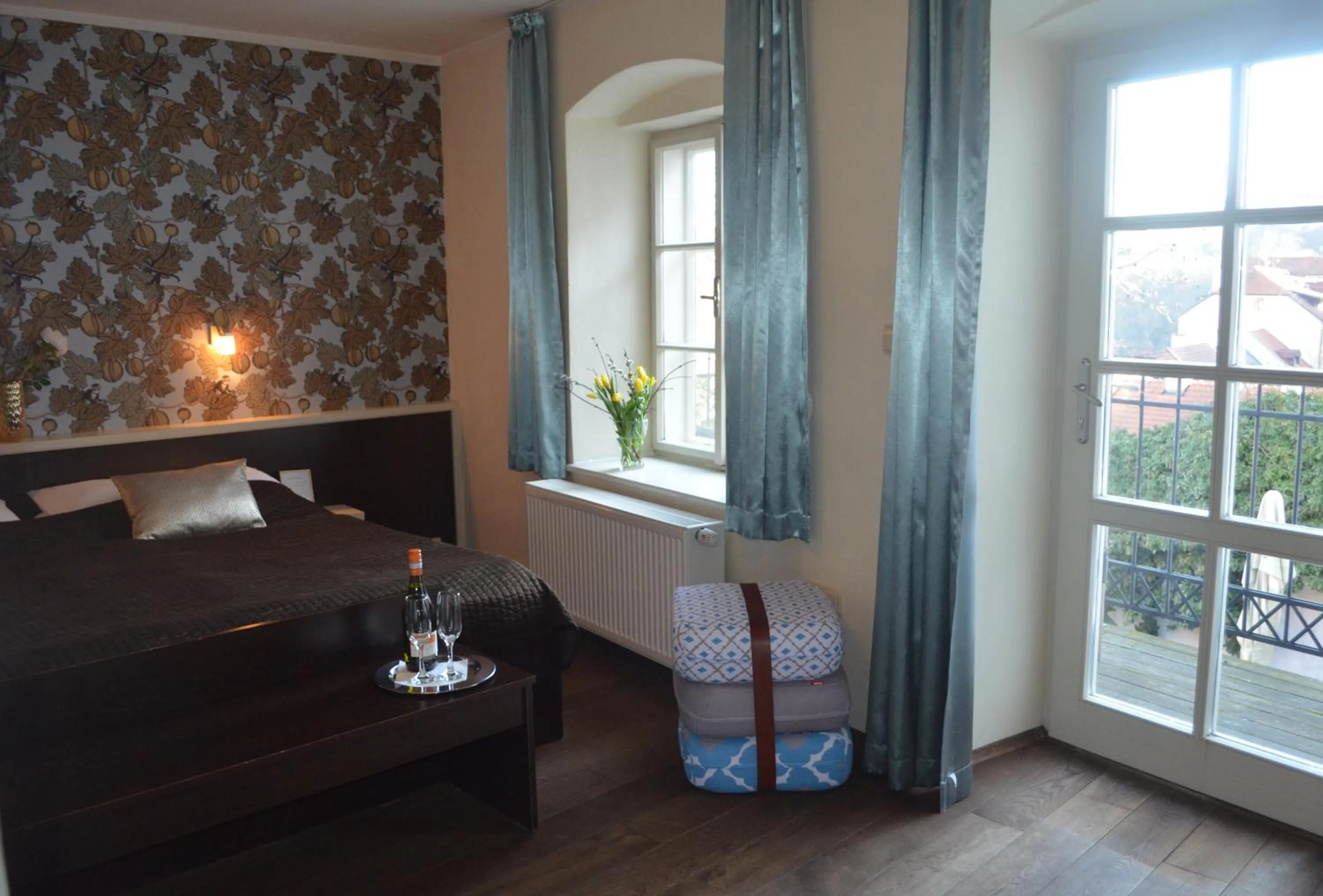 City view, Bed in Hotel Peregrin