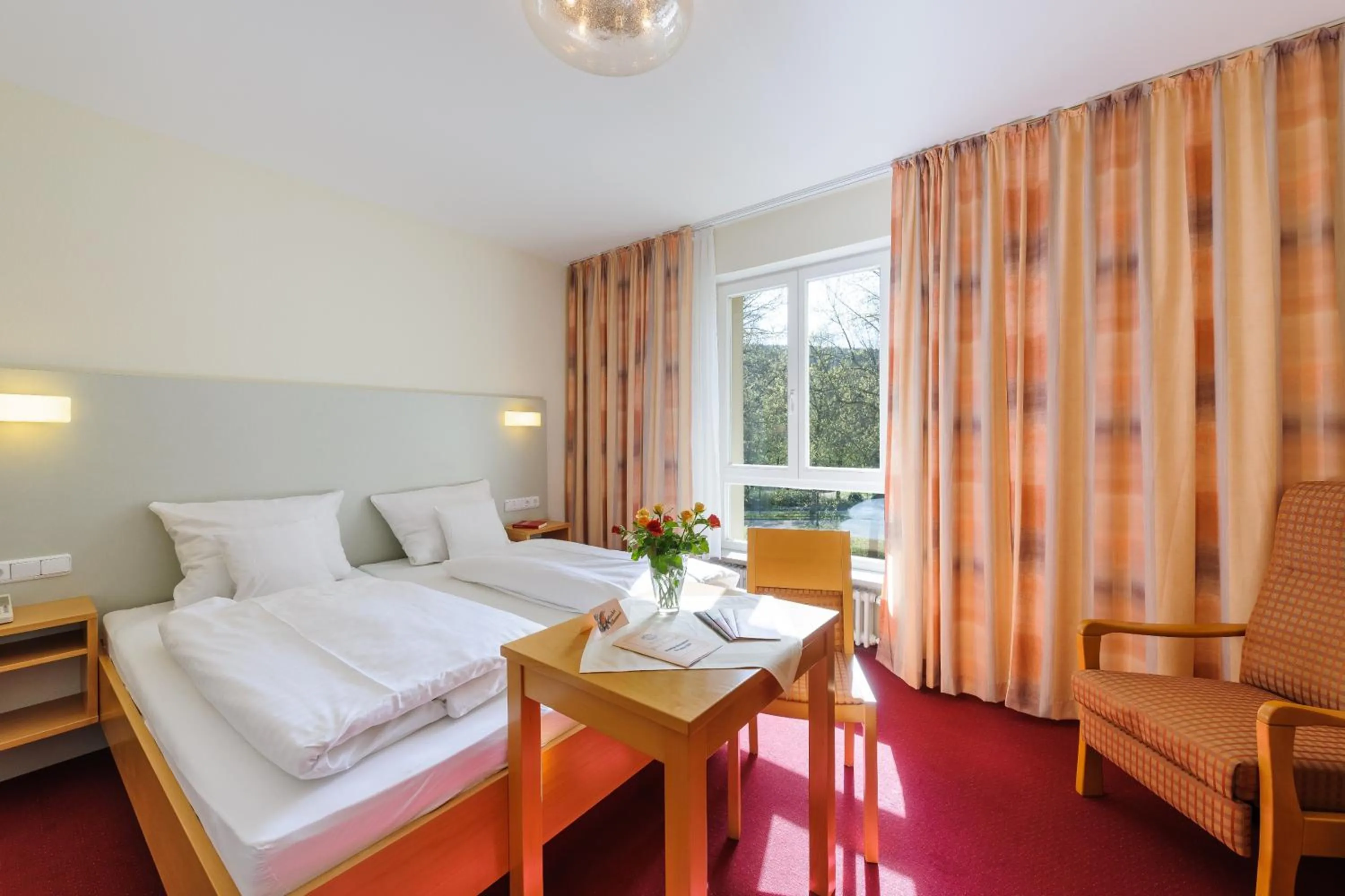 Bed in Kurhaus Bad Bocklet