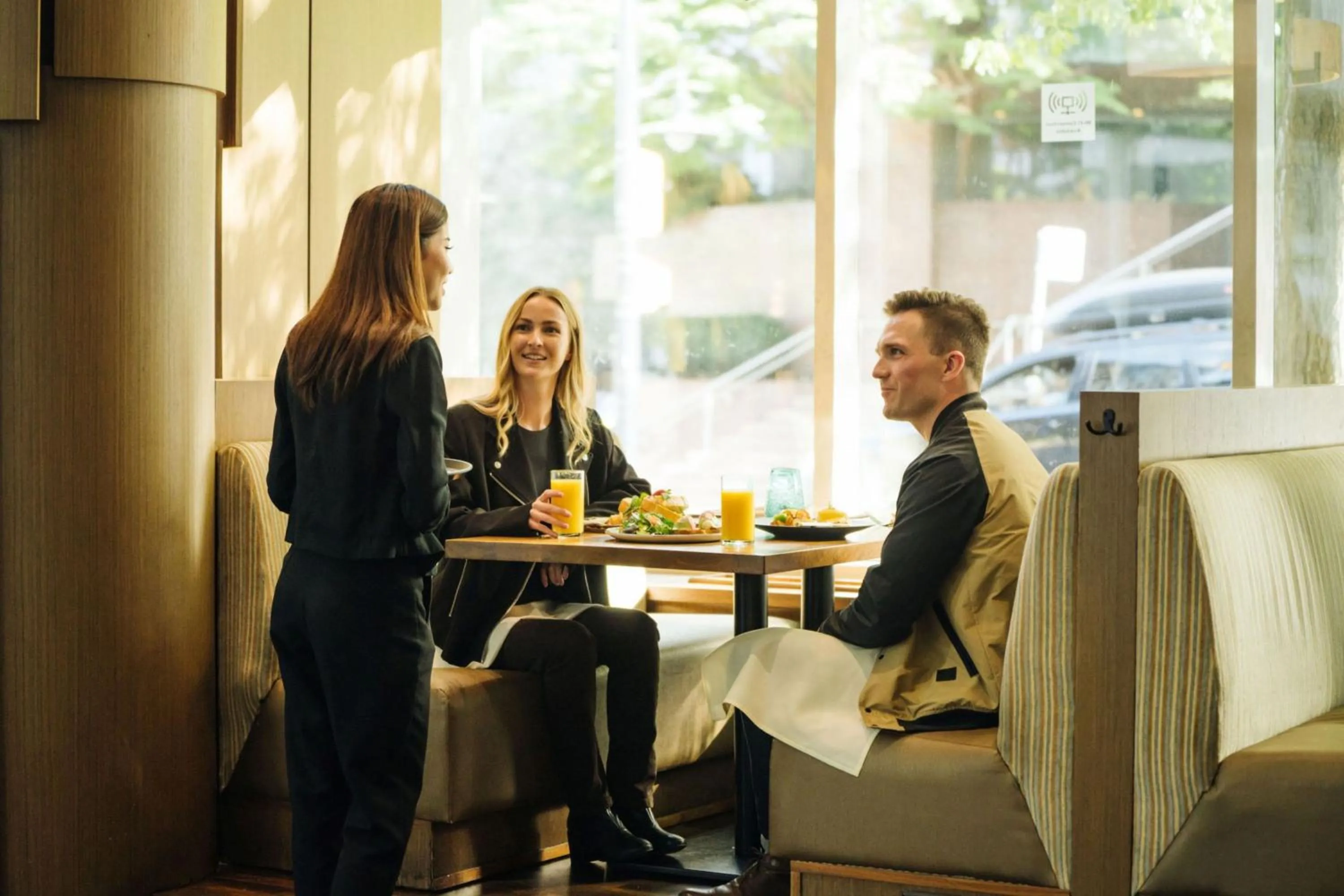 Breakfast in Vancouver Marriott Pinnacle Downtown Hotel